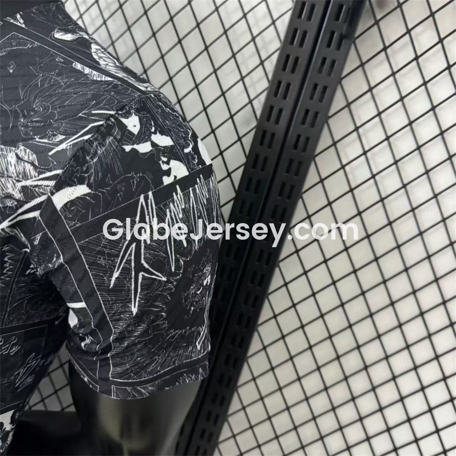 GlobeJersey-Japan 25-26 Muscle Saiyan Black Special Jersey - Player Version
