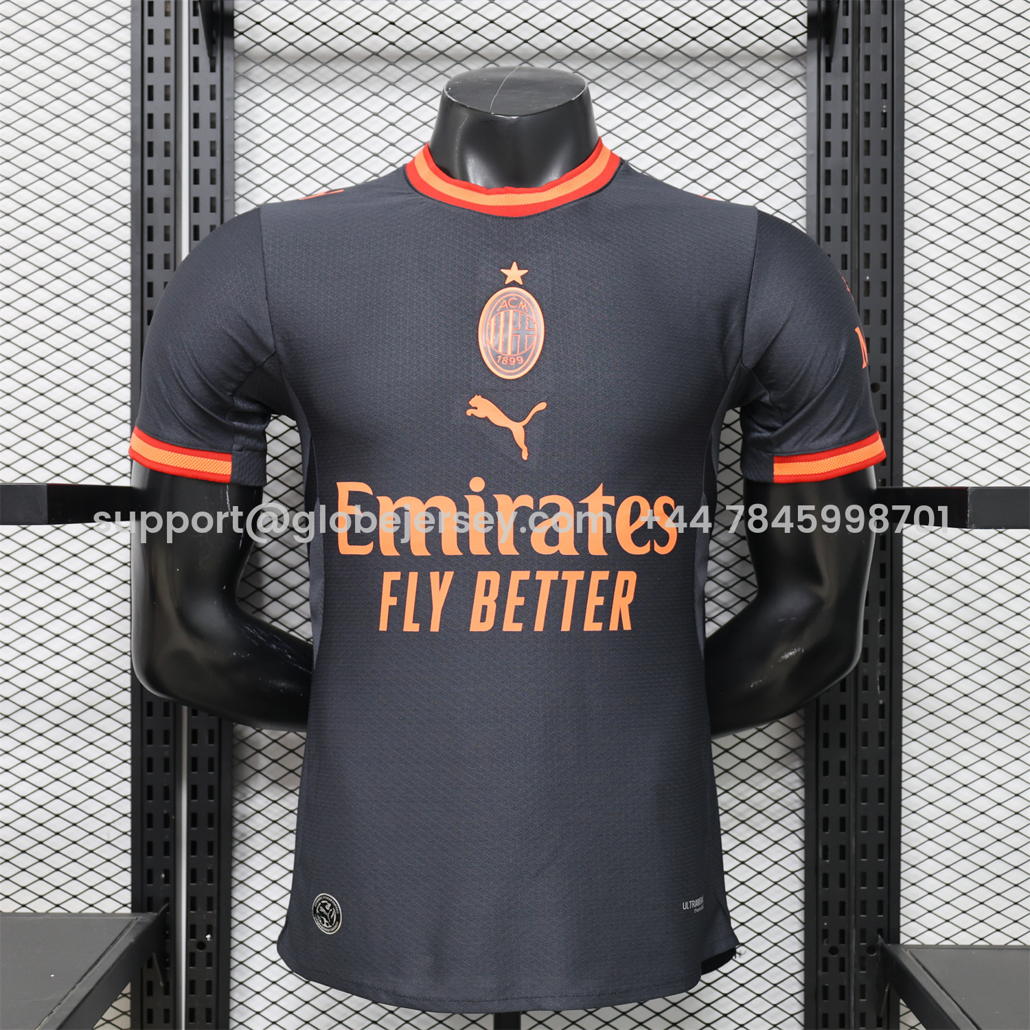 GlobeJersey-AC Milan 26-27 Third Jersey - Player Version