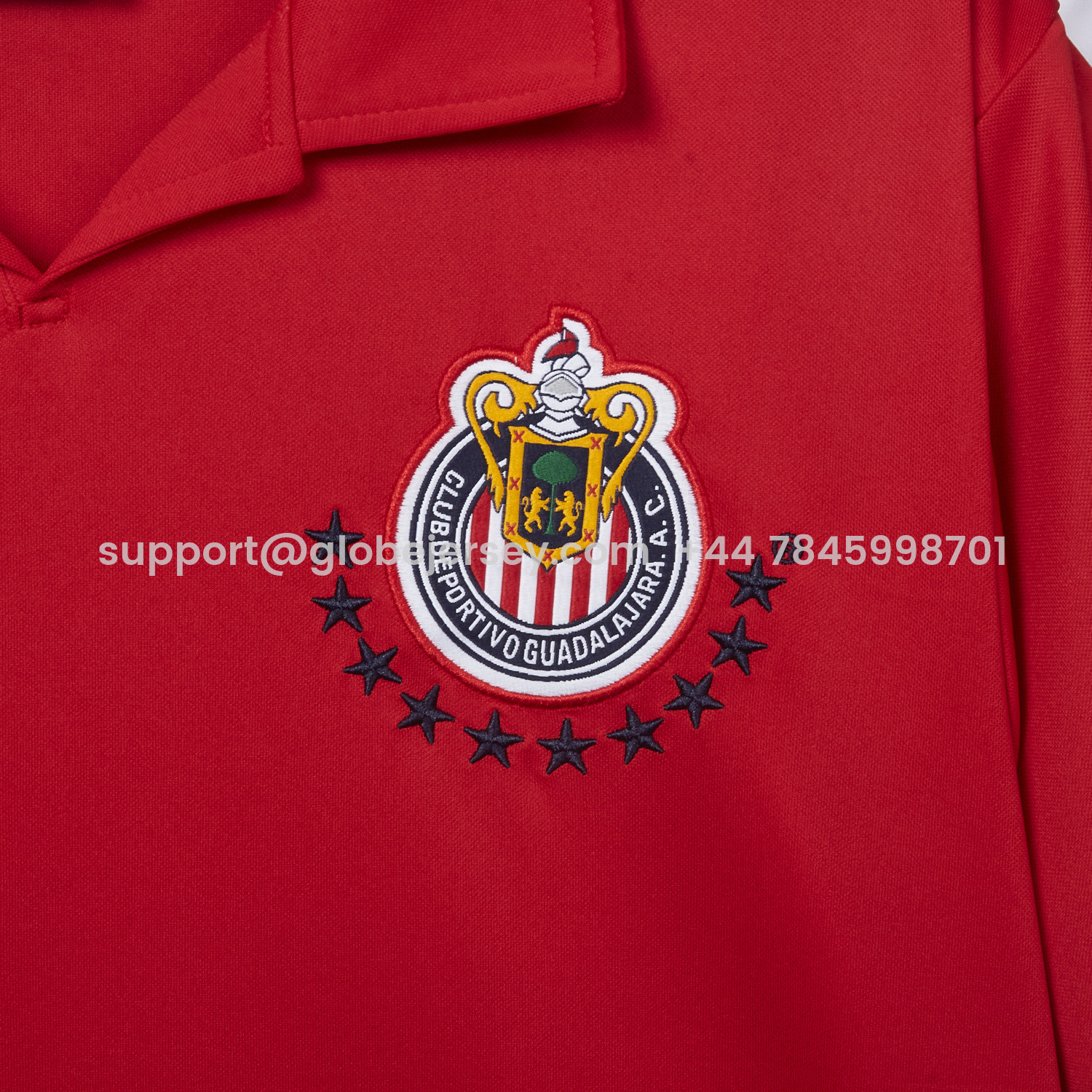 GlobeJersey-Retro Chivas de Guadalajara 2003-04 Third Red Jersey