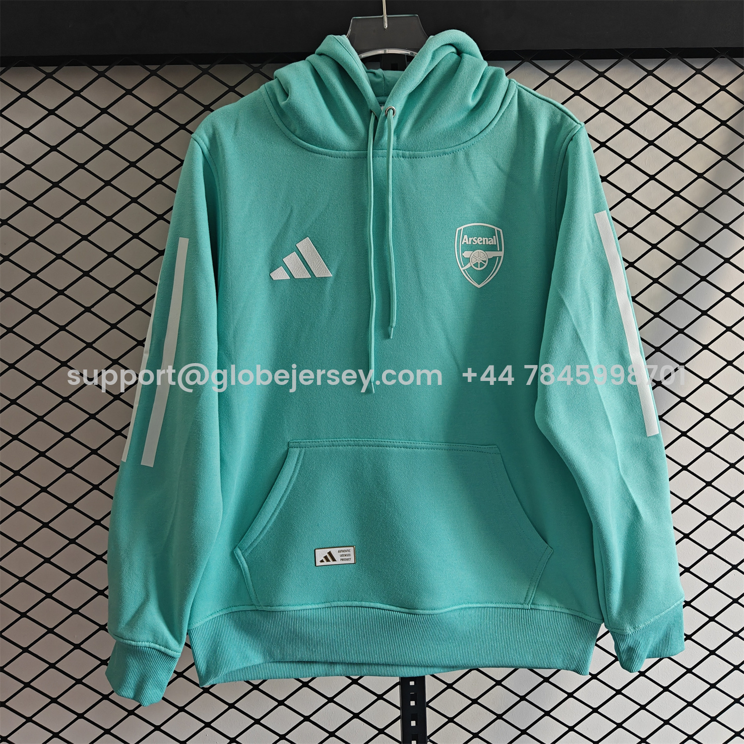 GlobeJersey-Arsenal 25-26 Home Unisex Pullover Hoodie