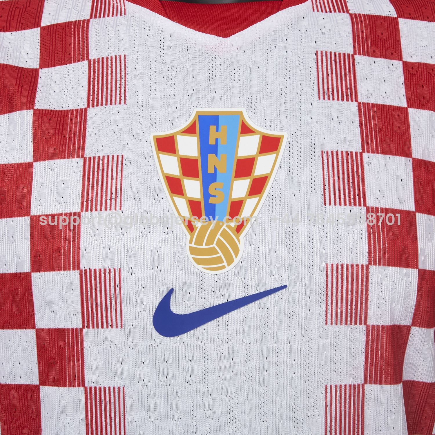 GlobeJersey-Croatia 2026 Home Jersey - Player Version