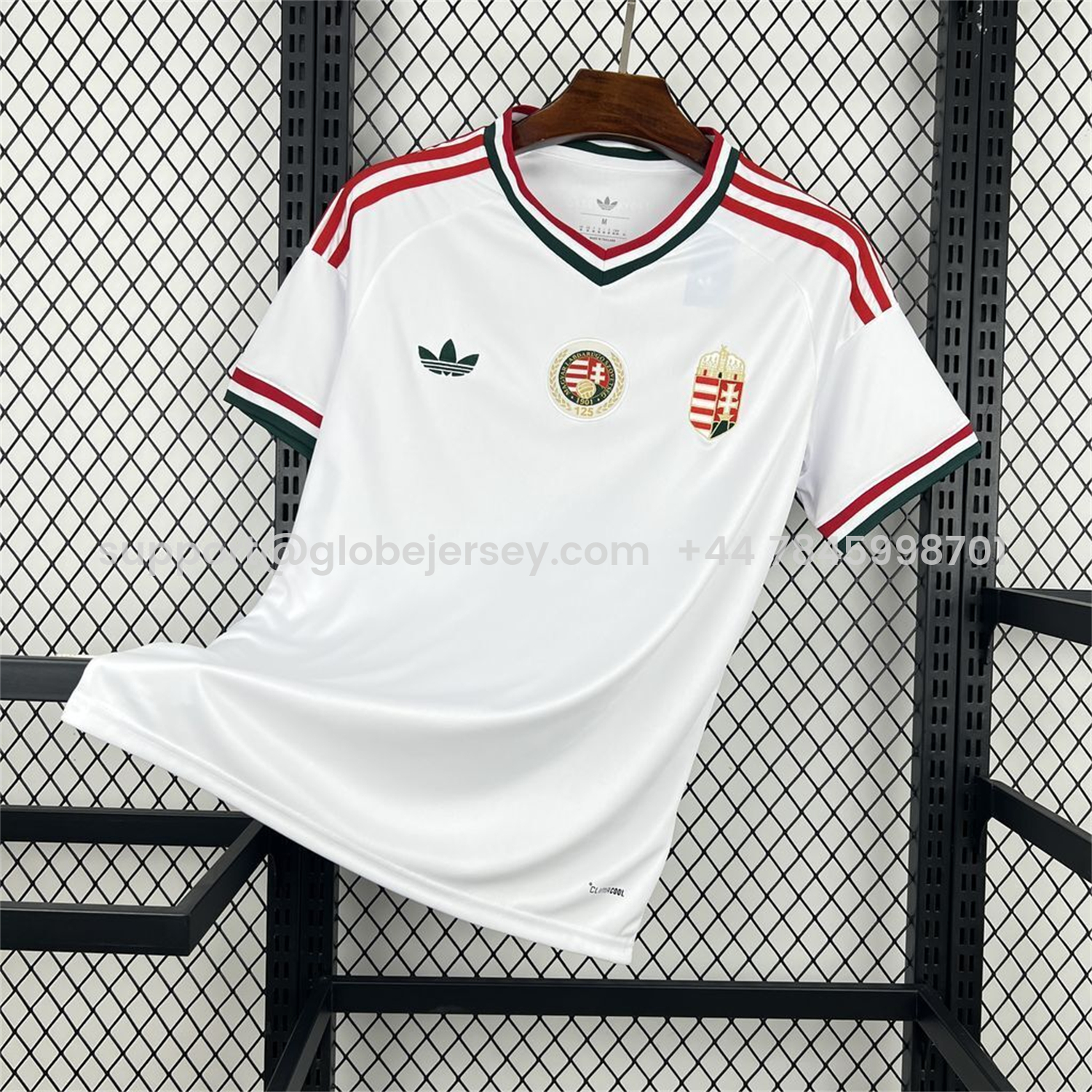 GlobeJersey-Hungary 2026 Away Jersey - Fans Version