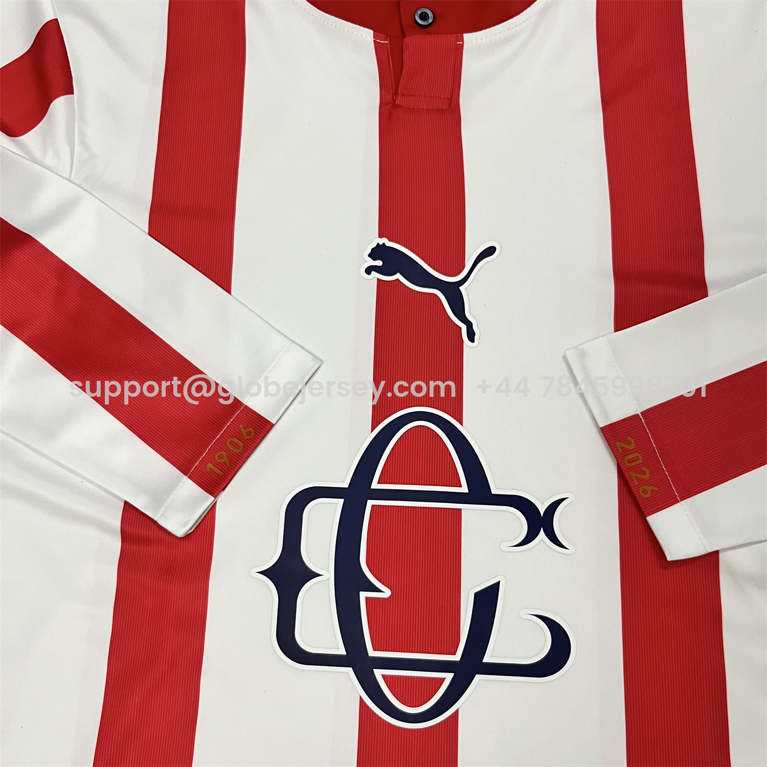 GlobeJersey-Chivas de Guadalajara 120th Anniversary Long Sleeve Jersey - Fans Version