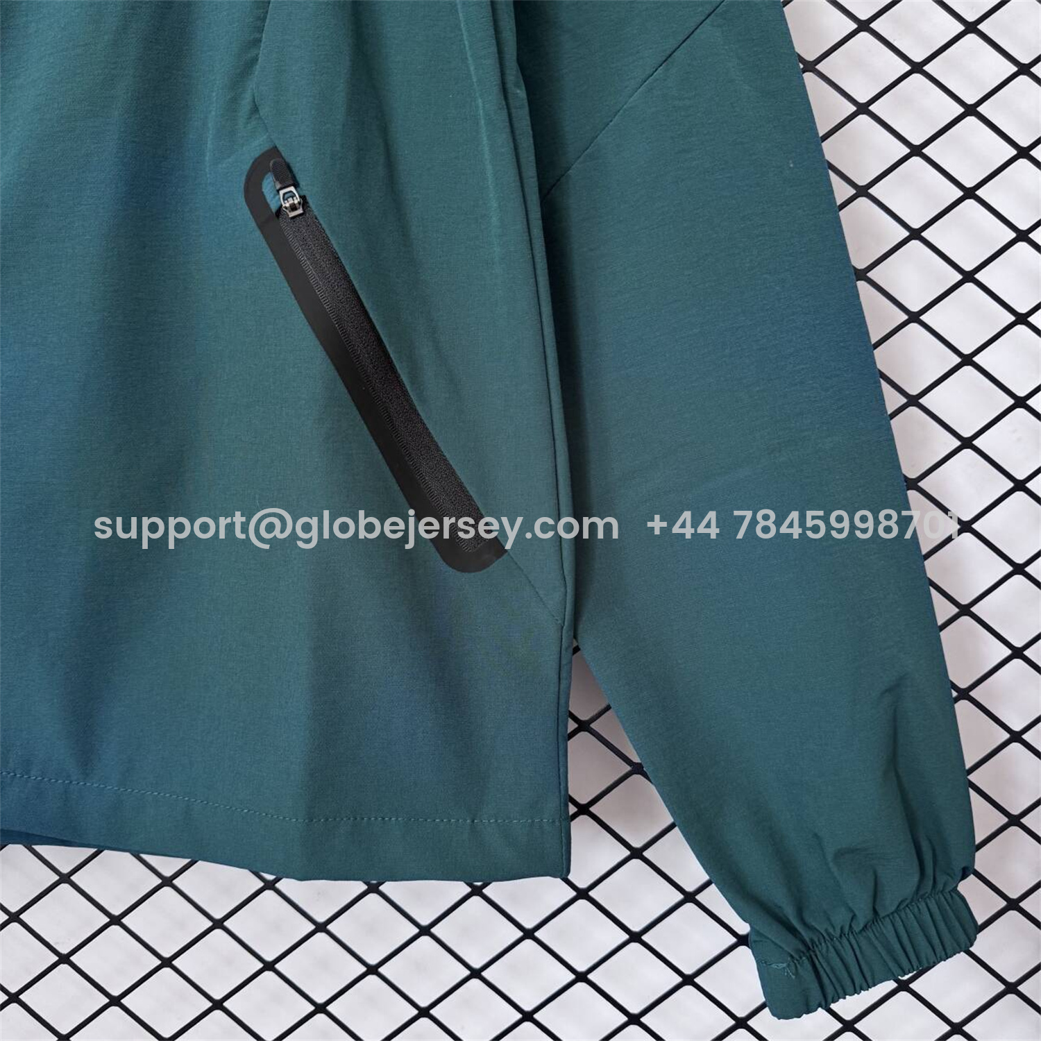 GlobeJersey-Mexico 2026 Windbreaker Training Set - Deep Green Top and Pants