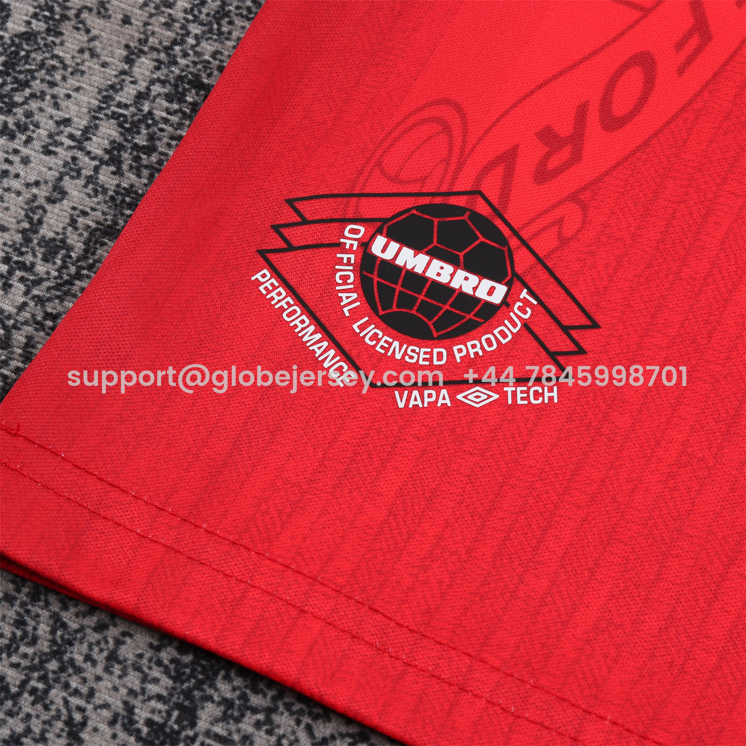 GlobeJersey-Retro Manchester United 1996-97 Home Kids Kit