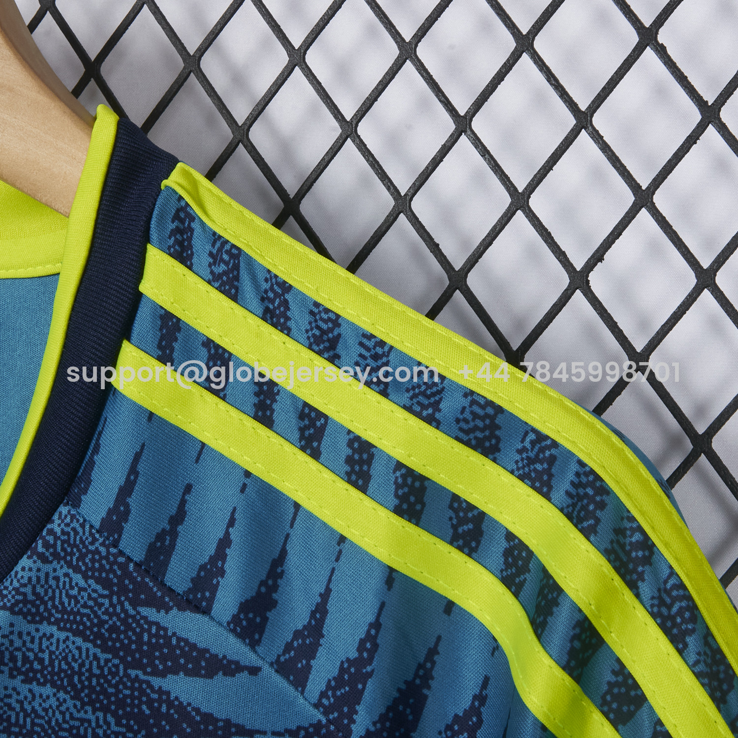 GlobeJersey-Colombia 2026 Away Blue Jersey - Fans Version