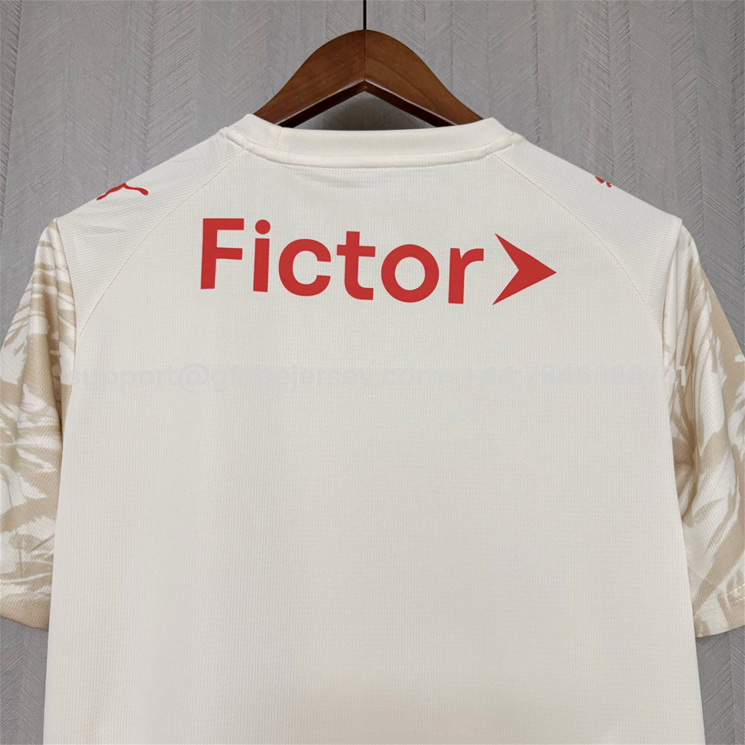 GlobeJersey-Palmeiras 26-27 Off-White Goalkeeper Jersey - Fans Version