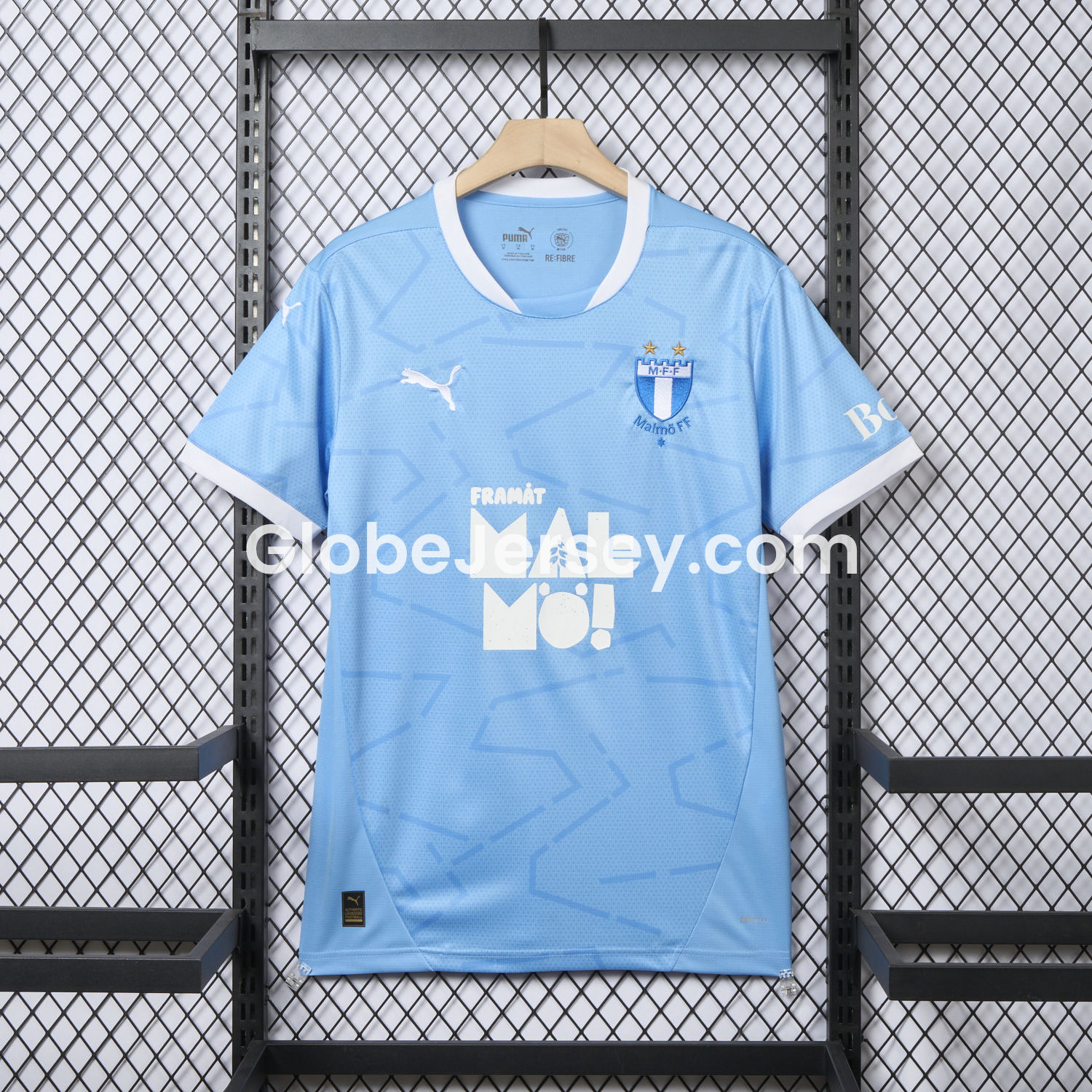 GlobeJersey-Malmö FF 25-26 Home Jersey - Fans Version