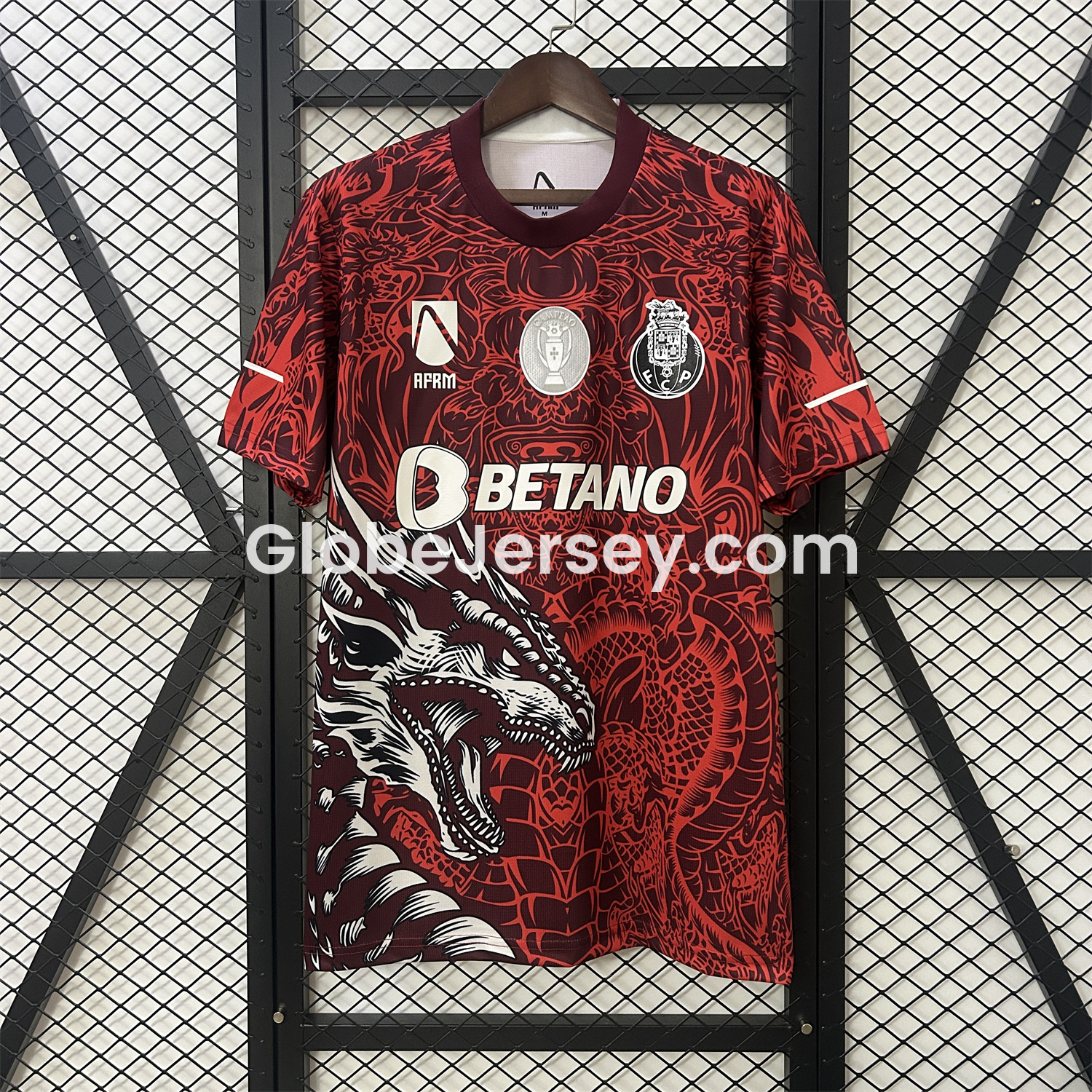 GlobeJersey-Porto 25-26 Red Dragon Special Edition Jersey Jersey - Fans Version