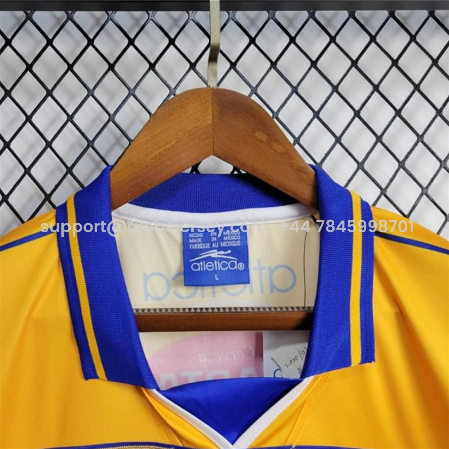 GlobeJersey-Retro Tigres UANL 2000-01 Home Jersey