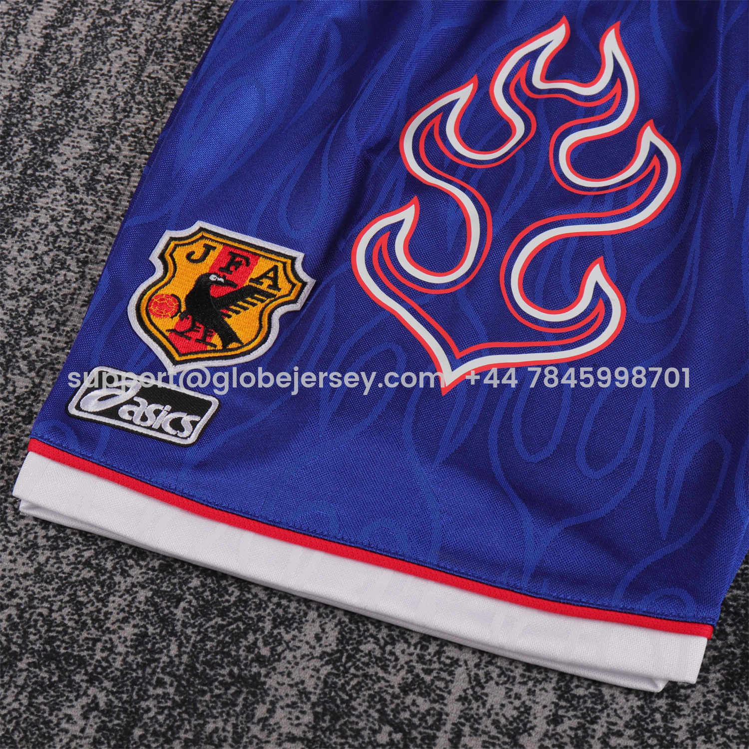 GlobeJersey-Retro Japan 1998 Away White Kids Kit