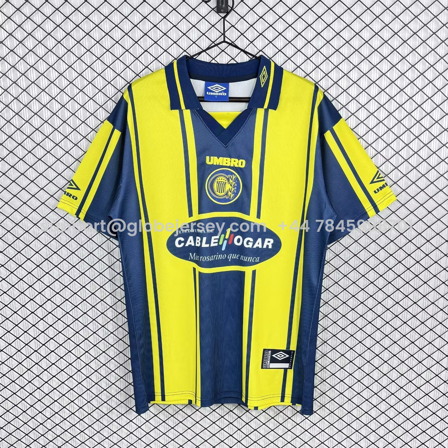 GlobeJersey-Retro Rosario Central 1998-99 Home Jersey