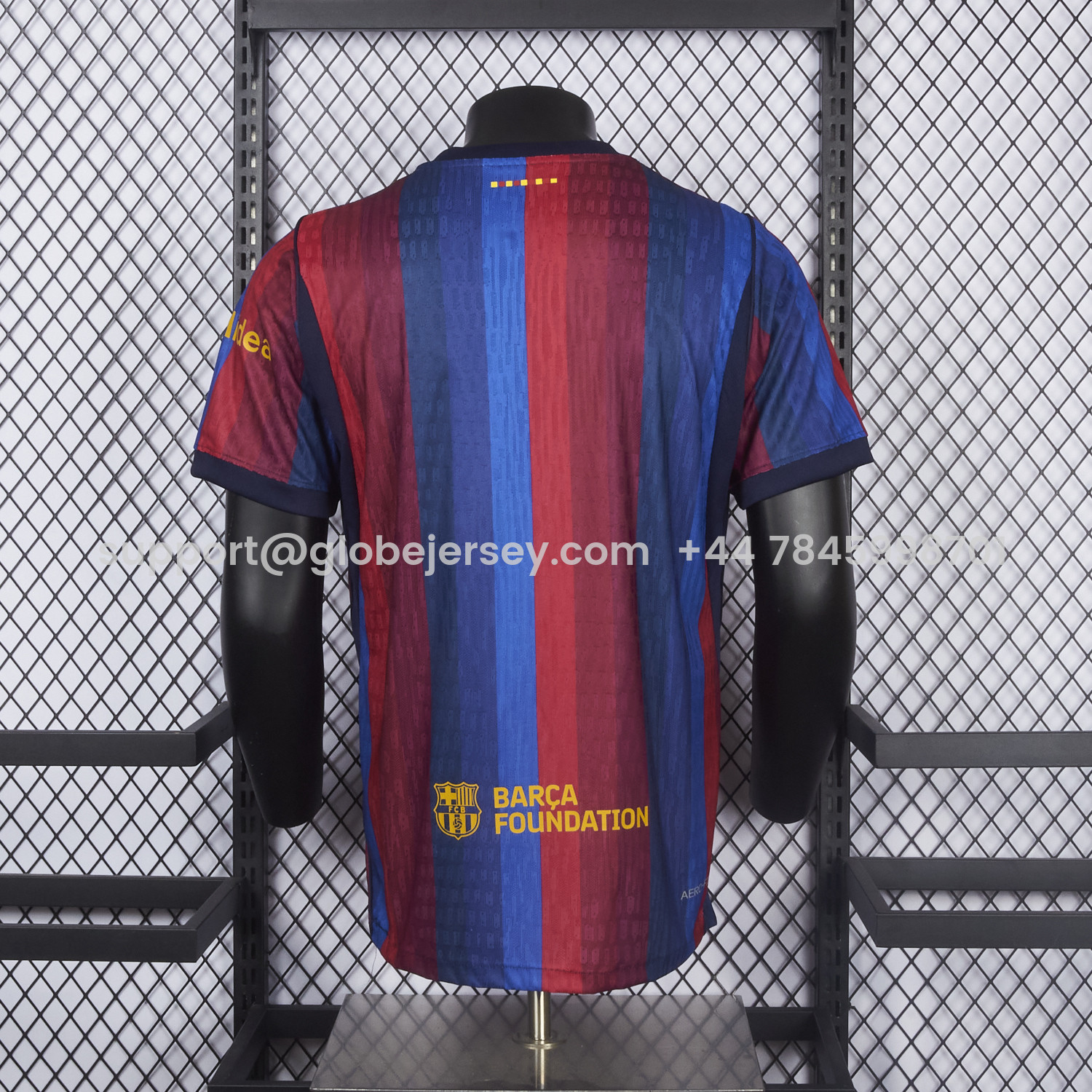 GlobeJersey-Barcelona 26-27 Home Jersey - Player Version