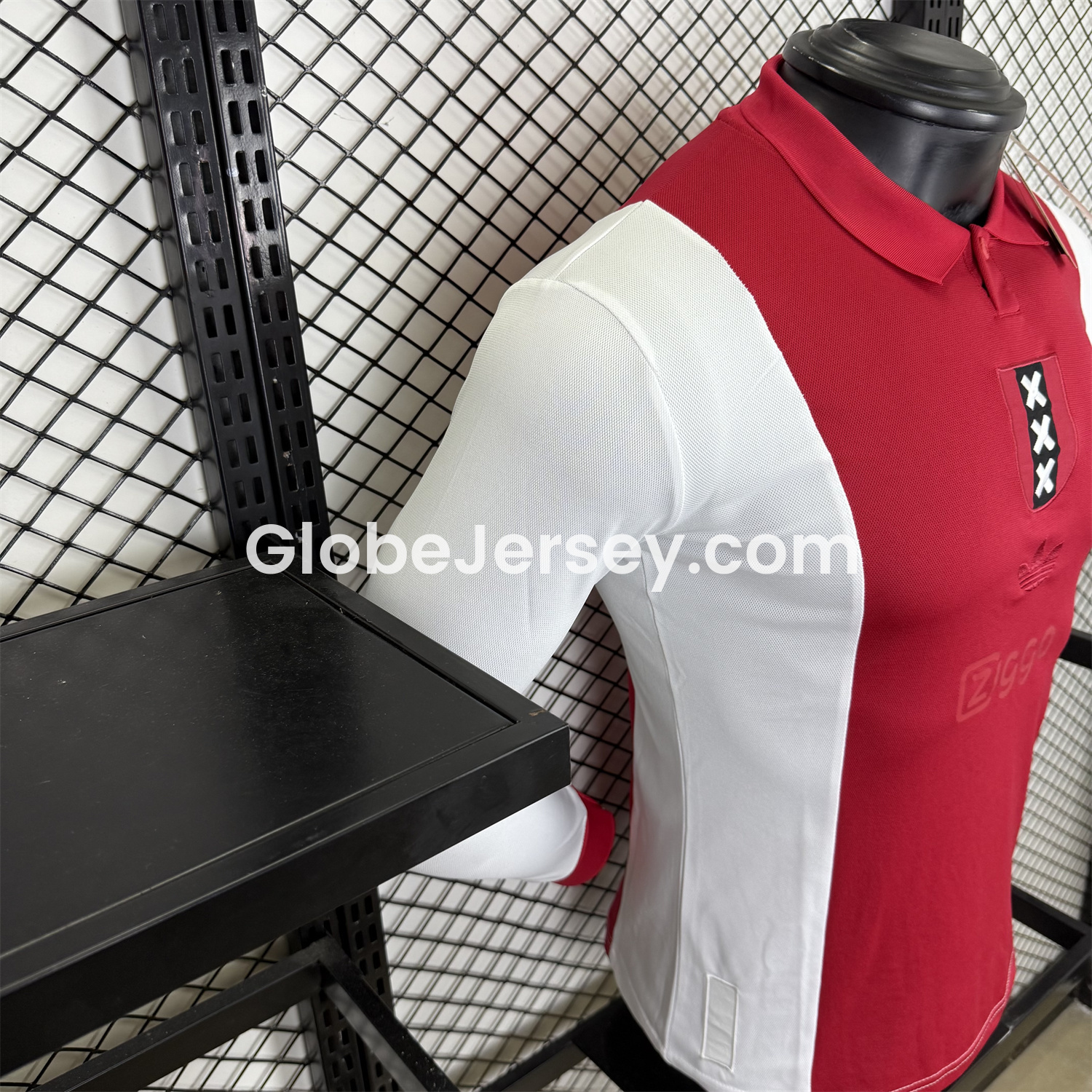 GlobeJersey-Ajax 2025 125-Year Anniversary Long Sleeves Jersey - Player Version