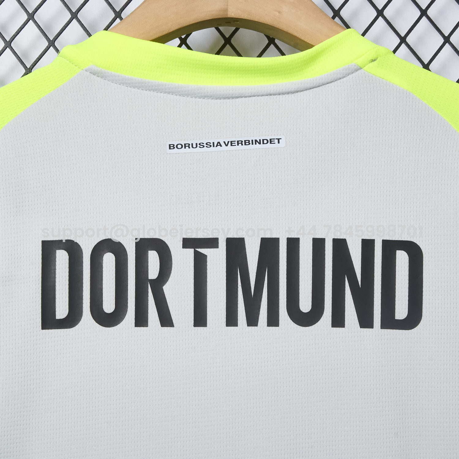 GlobeJersey-Dortmund 25-26 Away Silver Mist Jersey - Fans Version