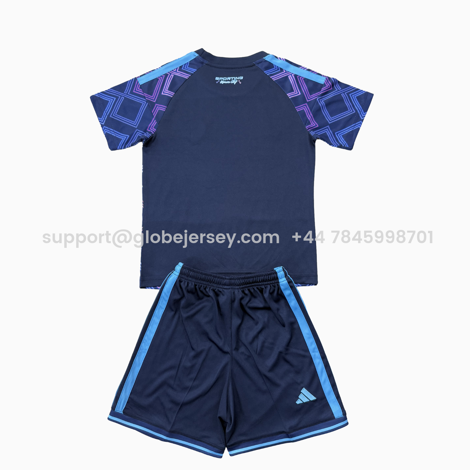 GlobeJersey-Sporting Kansas City 26-27 Away Kids Kit