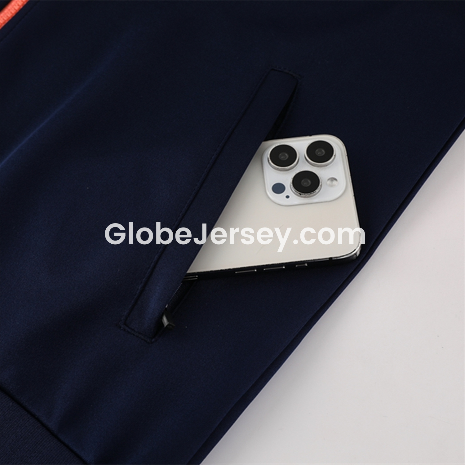 GlobeJersey-Barcelona 25-26 Jacket Training Tracksuit - Royal Blue top & Royal Blue Pants