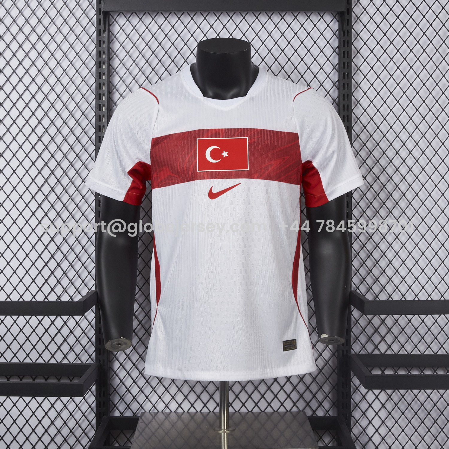 GlobeJersey-Turkey 2026 Home Jersey - Player Version