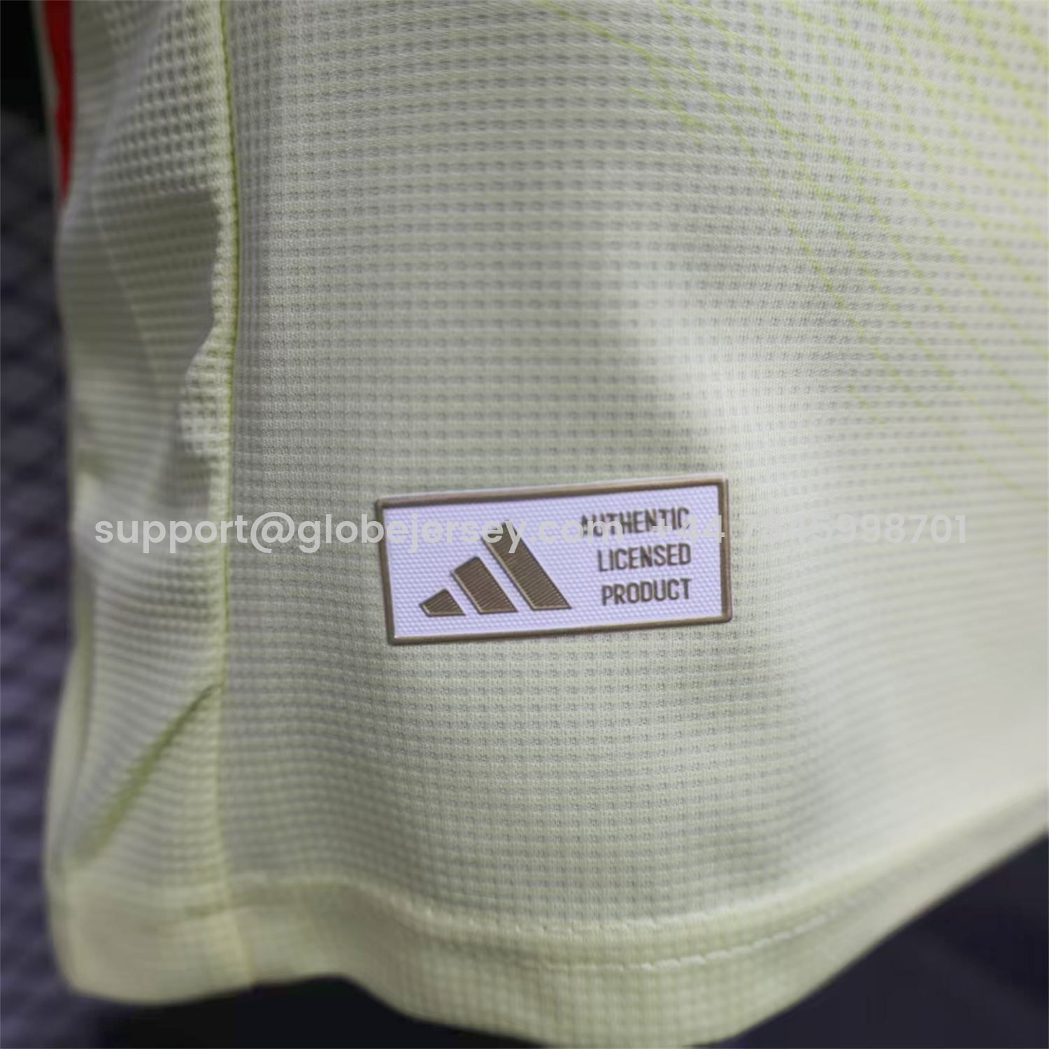 GlobeJersey-Arsenal 25-26 Light Yellow Goalkeeper Jersey - Player Version