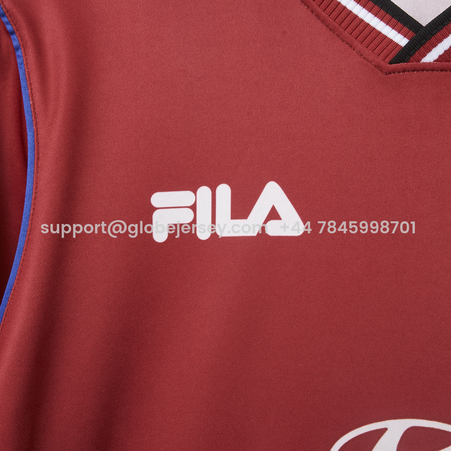 GlobeJersey-Retro Hamburger SV 1999-00 Third Red Jersey