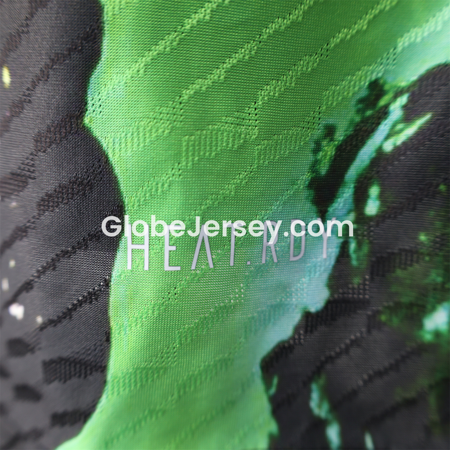 GlobeJersey-Real Madrid 25-26 Green & Black Special Edition Jersey - Player Version