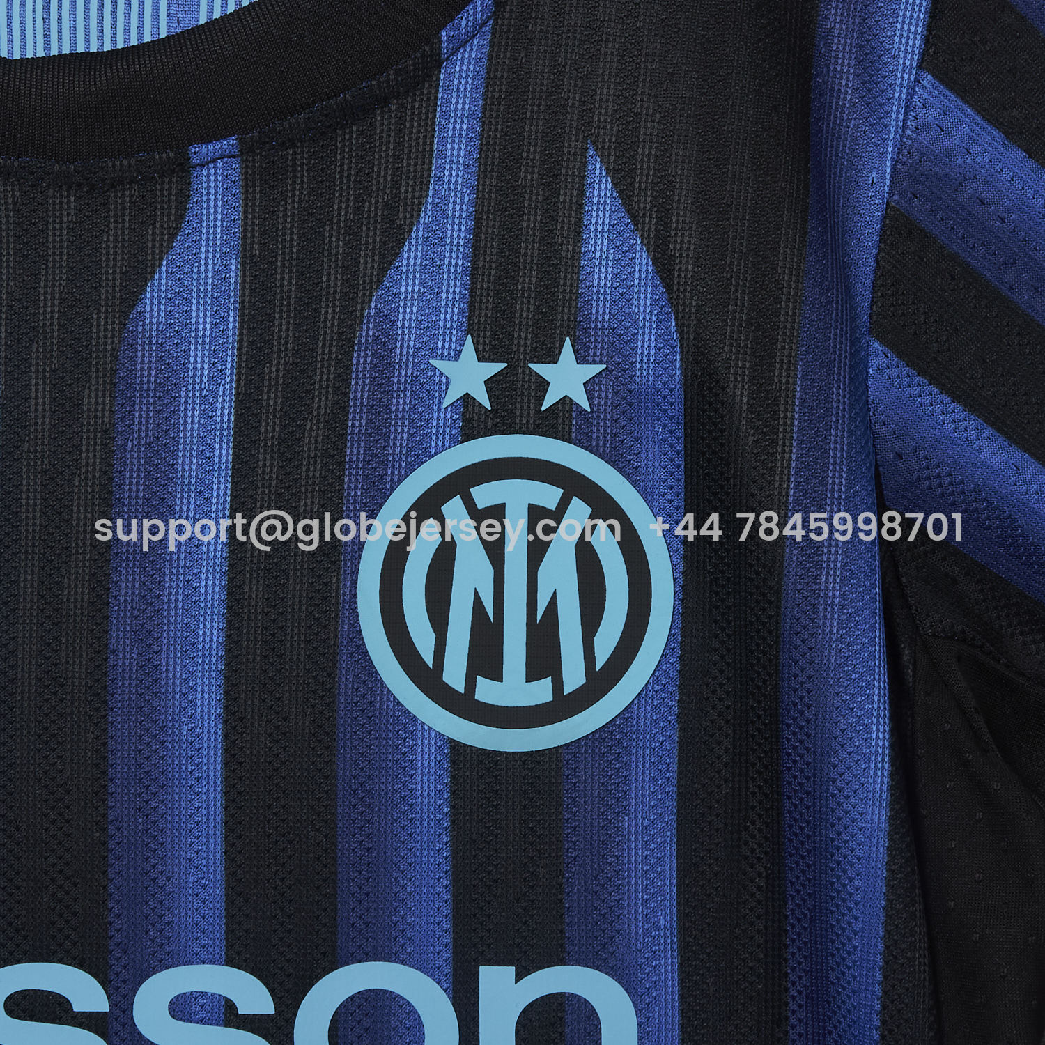 GlobeJersey-Inter Milan 25-26 Home Kids Kit - Player Version