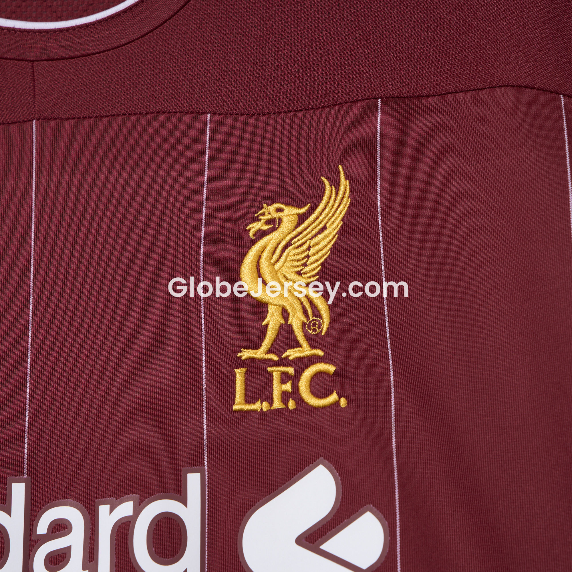 GlobeJersey-Retro Liver.pool 2019-20 Home Stadium Jersey
