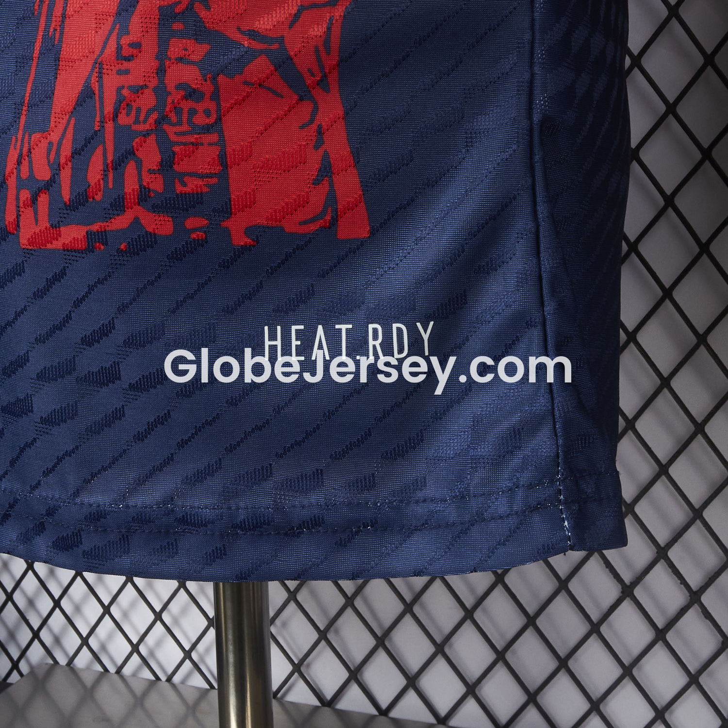 GlobeJersey-Ajax x B-O-B Marly 2025-26 40th Blue Special Edition Jersey - Player Version