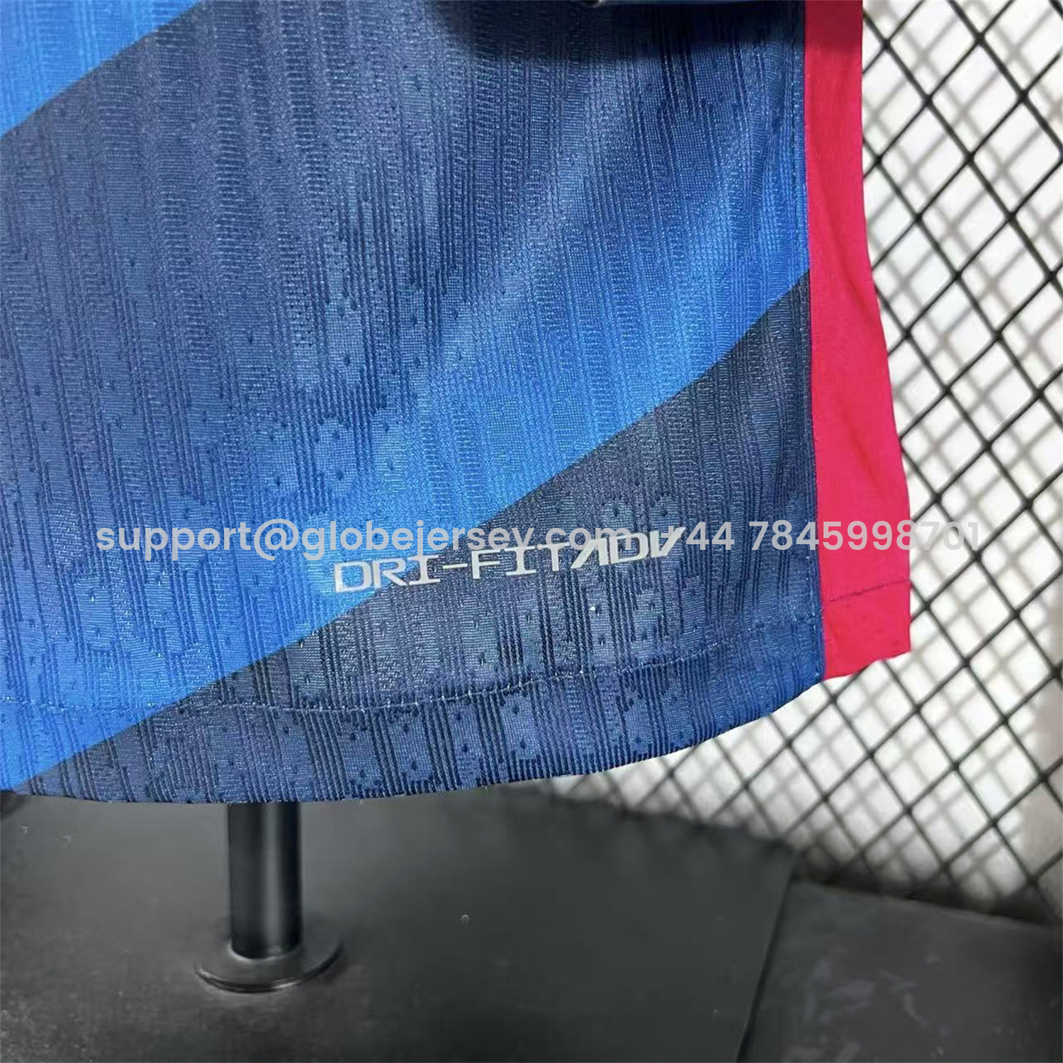 GlobeJersey-Barcelona 25-26 Red And Blue Twill Special Jersey - Player Version