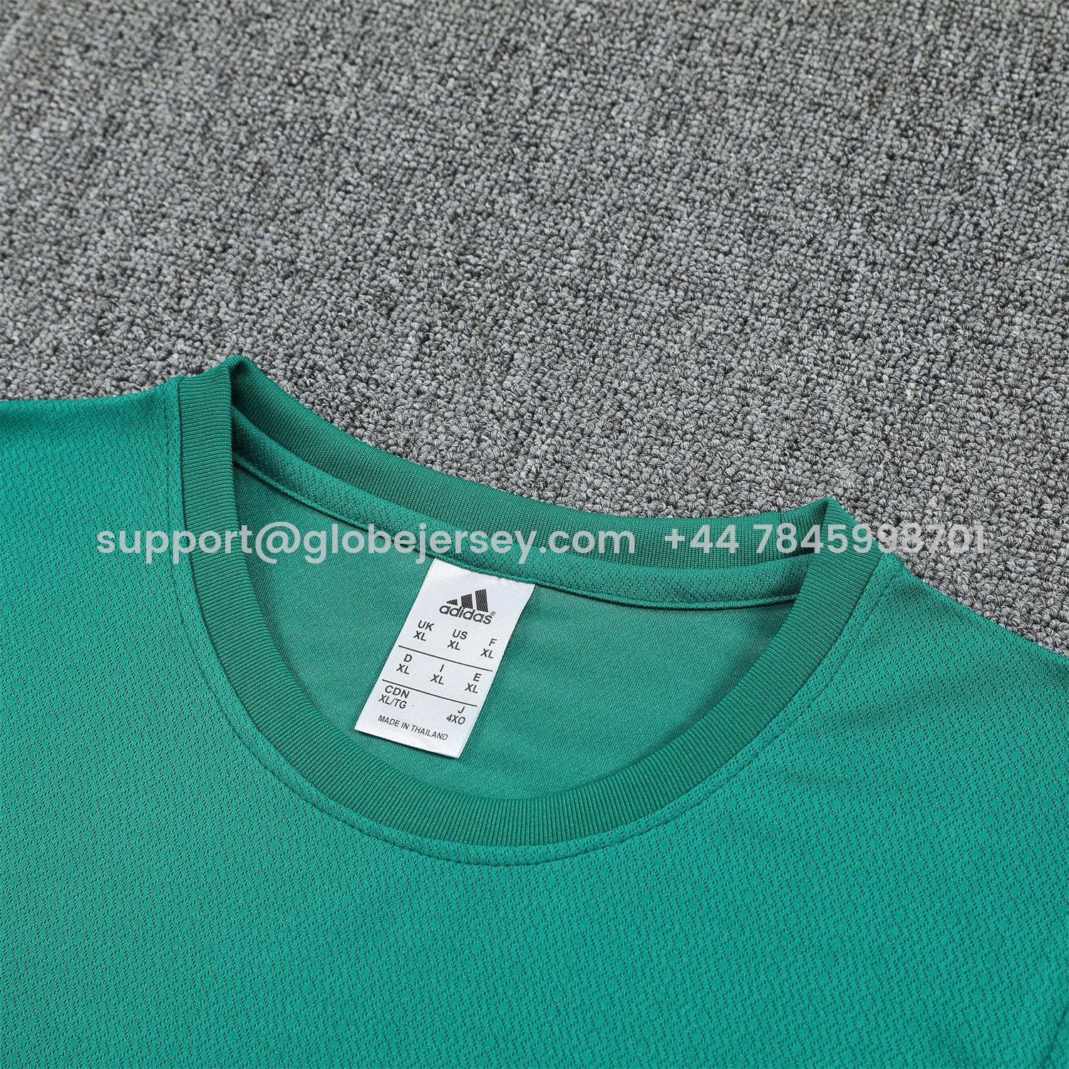 GlobeJersey-Liver.pool 25-26 Vest Training Set - Green Vest & Black Shorts