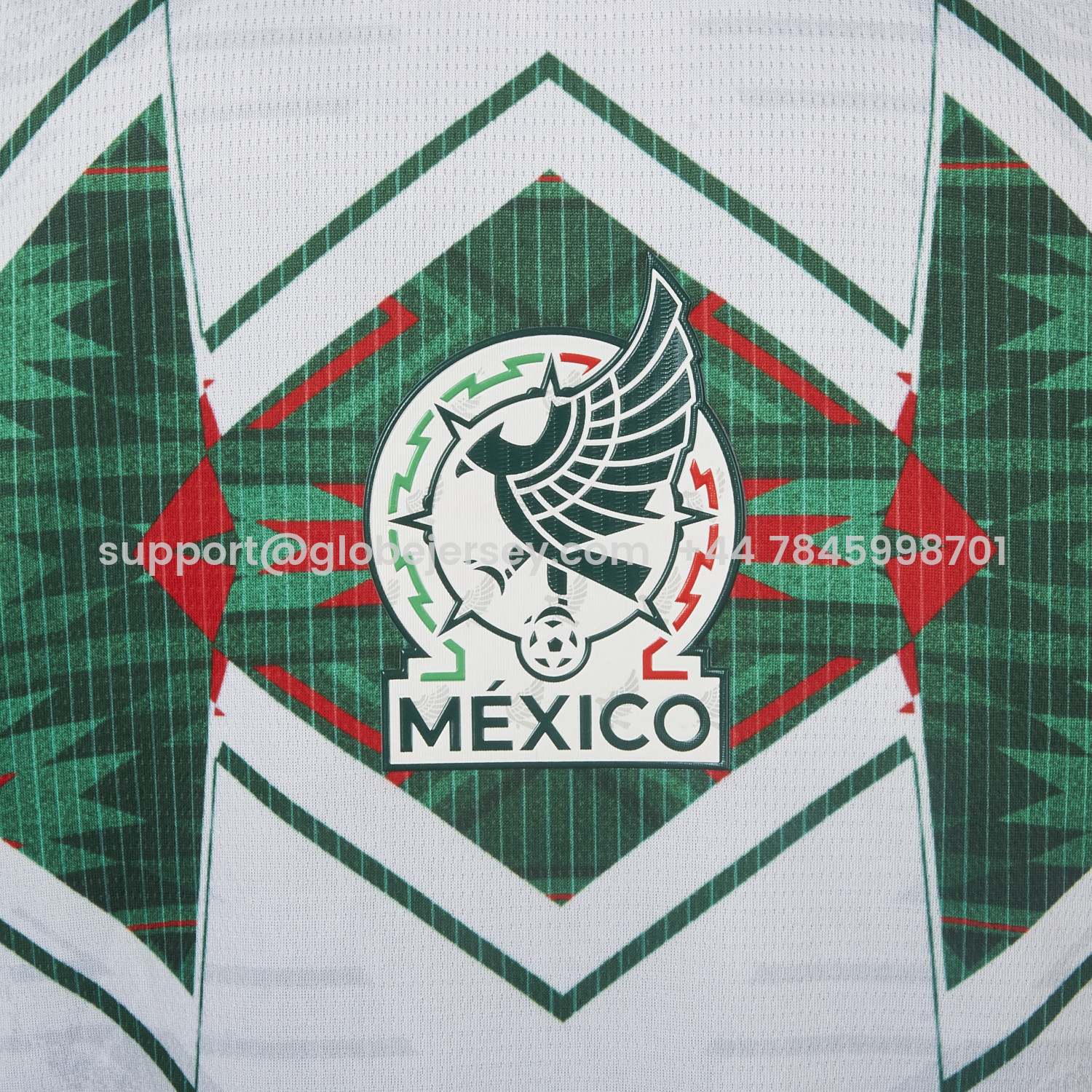 GlobeJersey-Mexico 2026 White And Green Special Jersey - Player Version