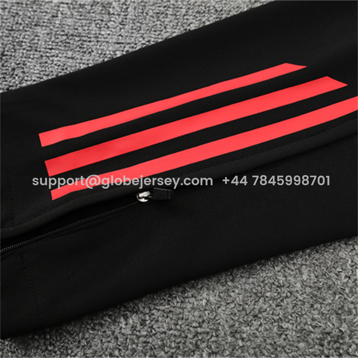 GlobeJersey-Arsenal 25-26 Kids Long Sleeve Training Set - White Top & Black Pants