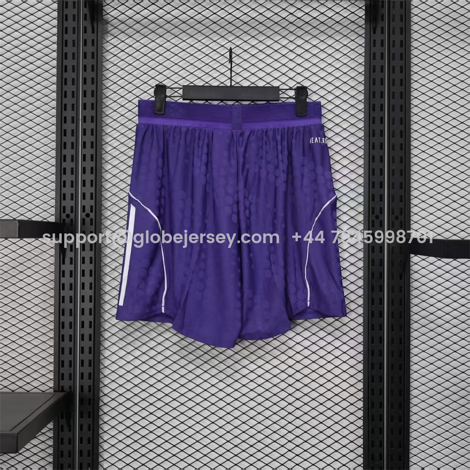 GlobeJersey-Manchester United 25-26 Away Purple Shorts - Player Version