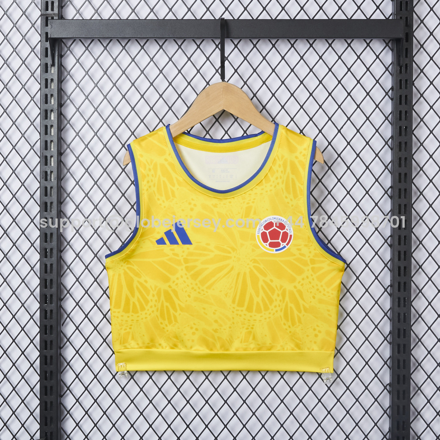 GlobeJersey-Women's Colombia 2026 Home Yoga Vest