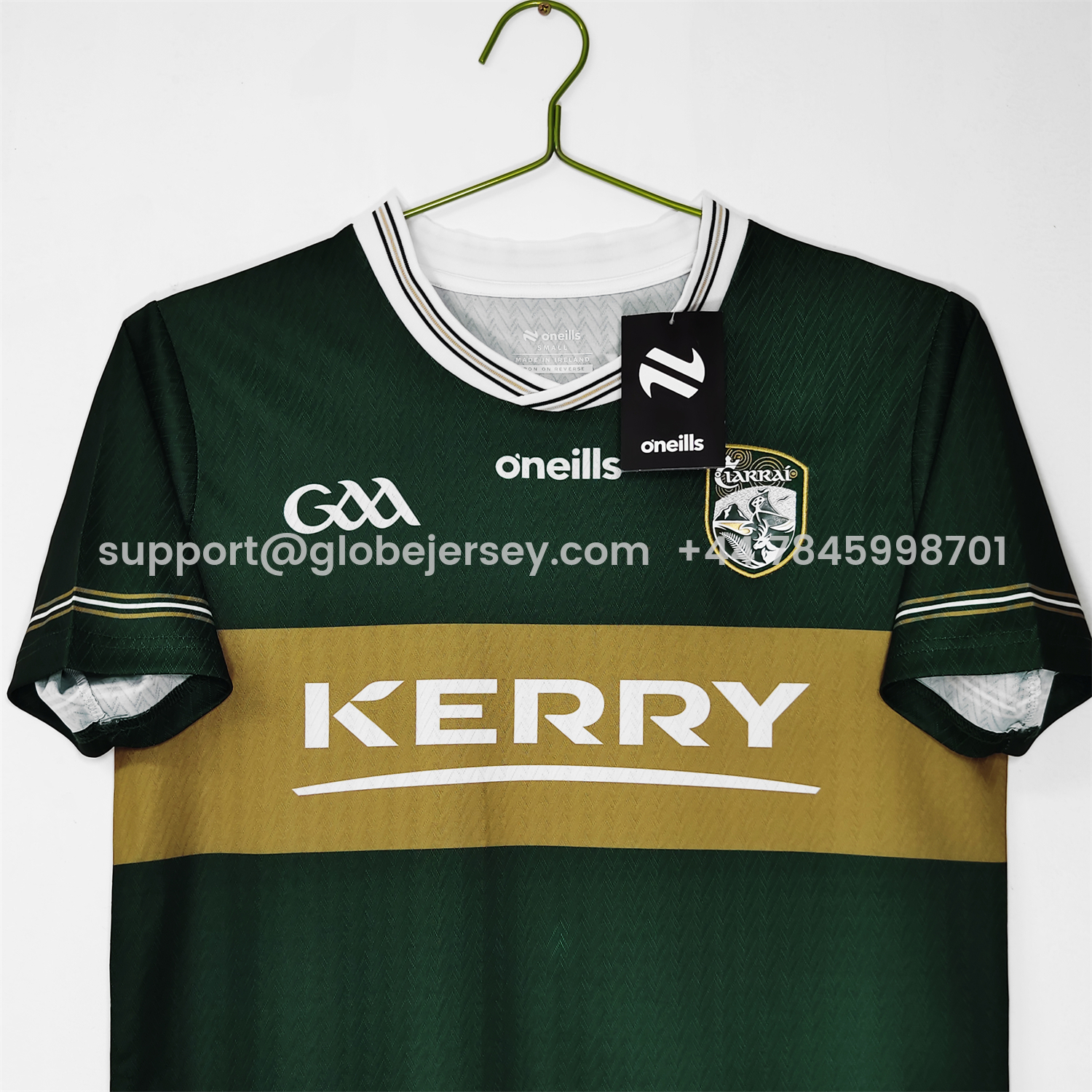 GlobeJersey-O'Neills Kerry GAA 2026 Home Jersey - Fans Version