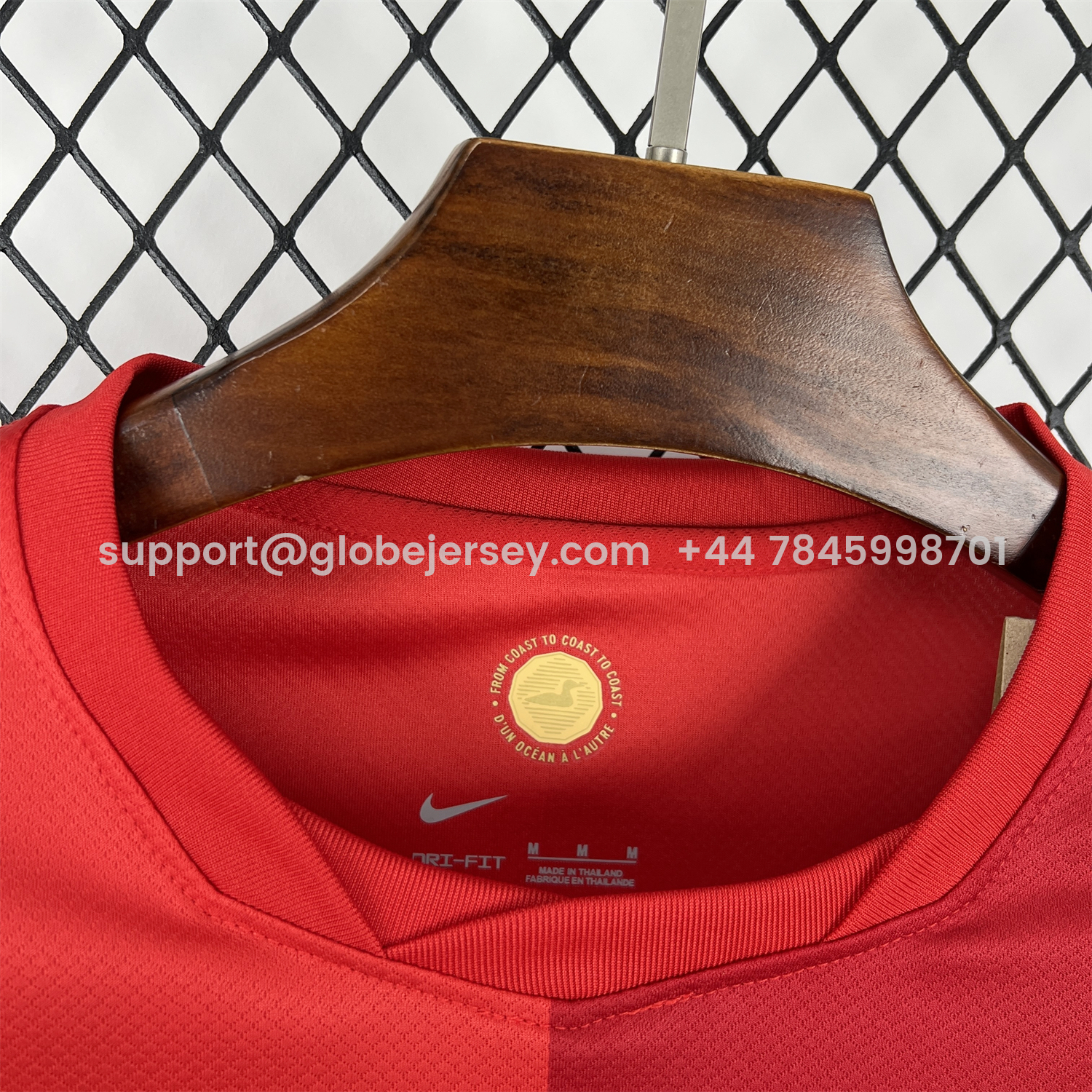 GlobeJersey-Canada 2026 Home Jersey - Fans Version