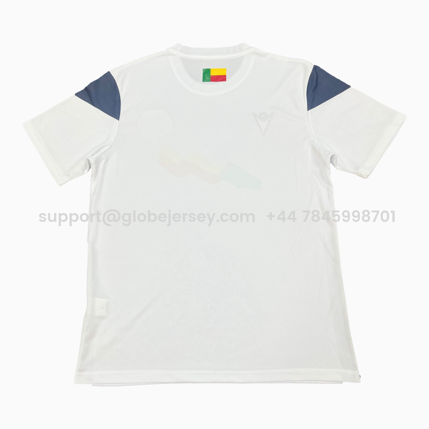 GlobeJersey-Benin 2026 Away White Jersey - Fans Version