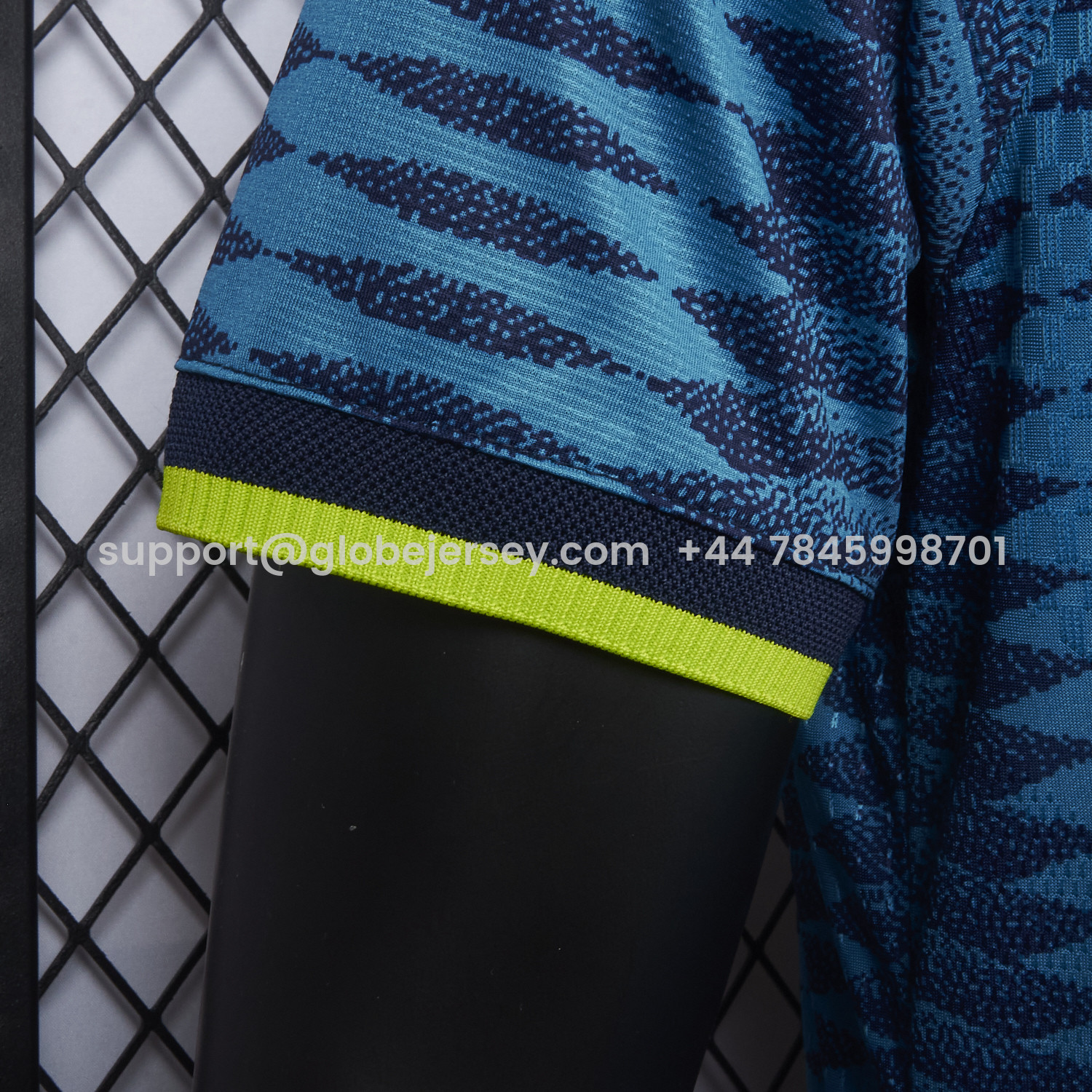 GlobeJersey-Colombia 2026 Away Blue Jersey - Player Version