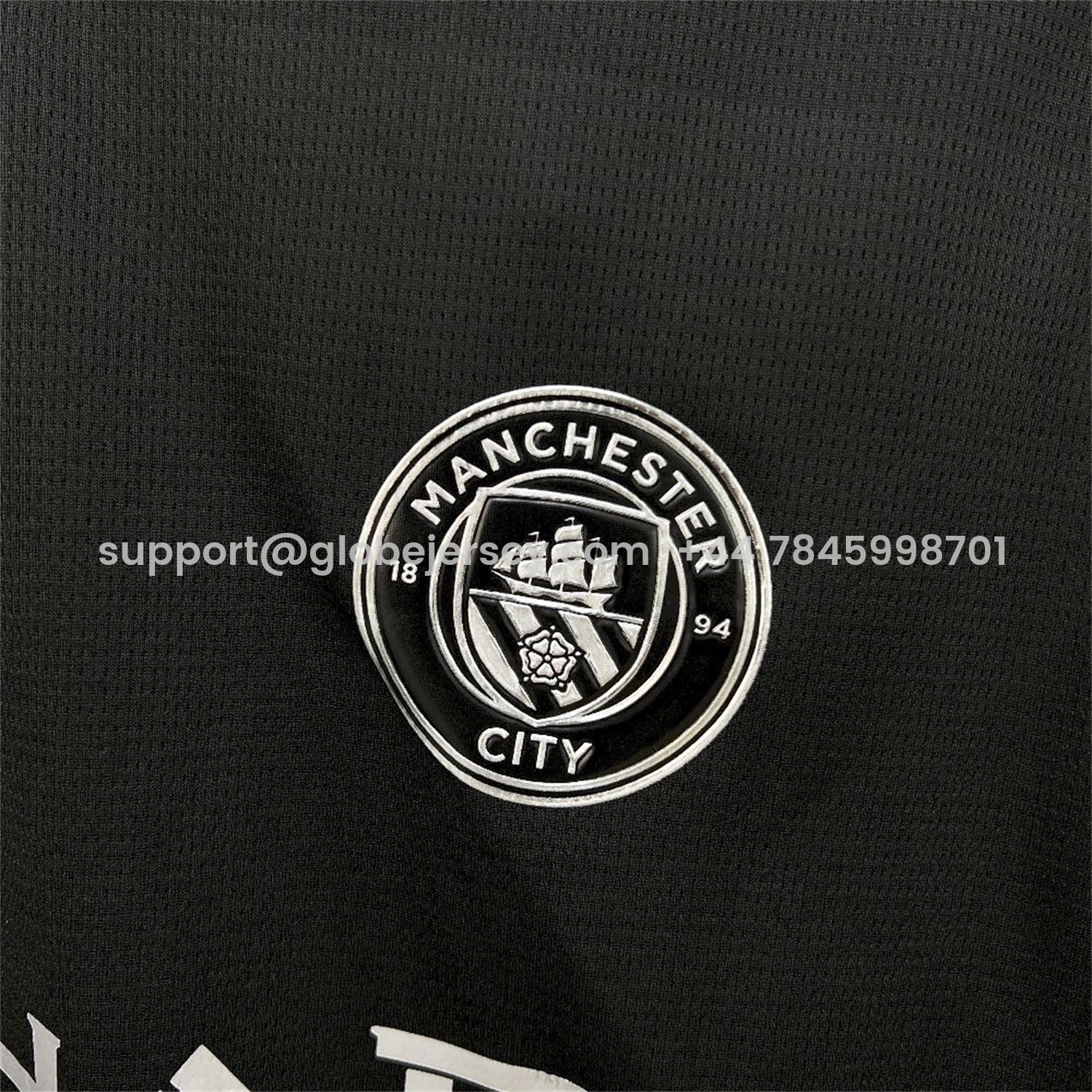 GlobeJersey-Manchester City 25-26 Away Long Sleeves Black Jersey - Fans Version