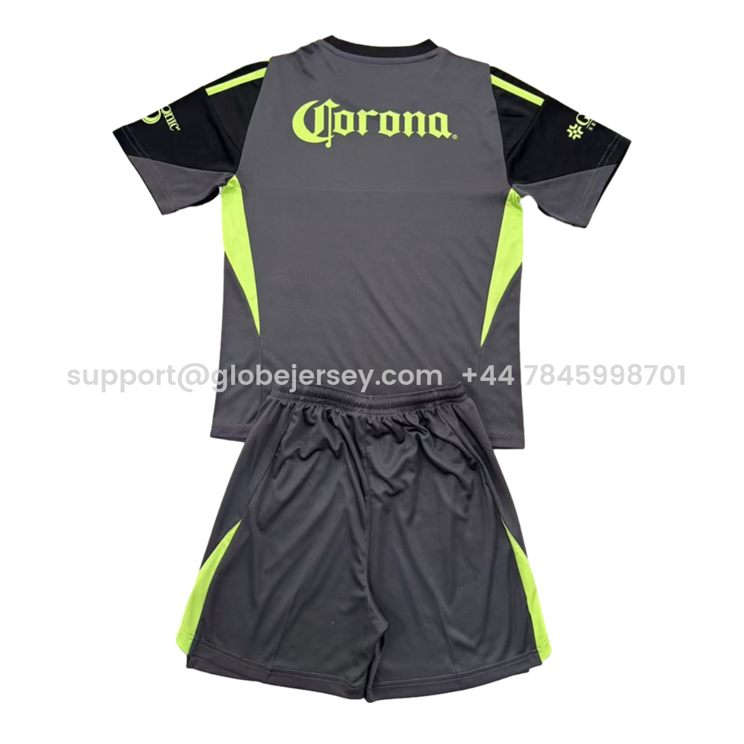 GlobeJersey-Club América 25-26 Black Goalkeeper Kids Kit