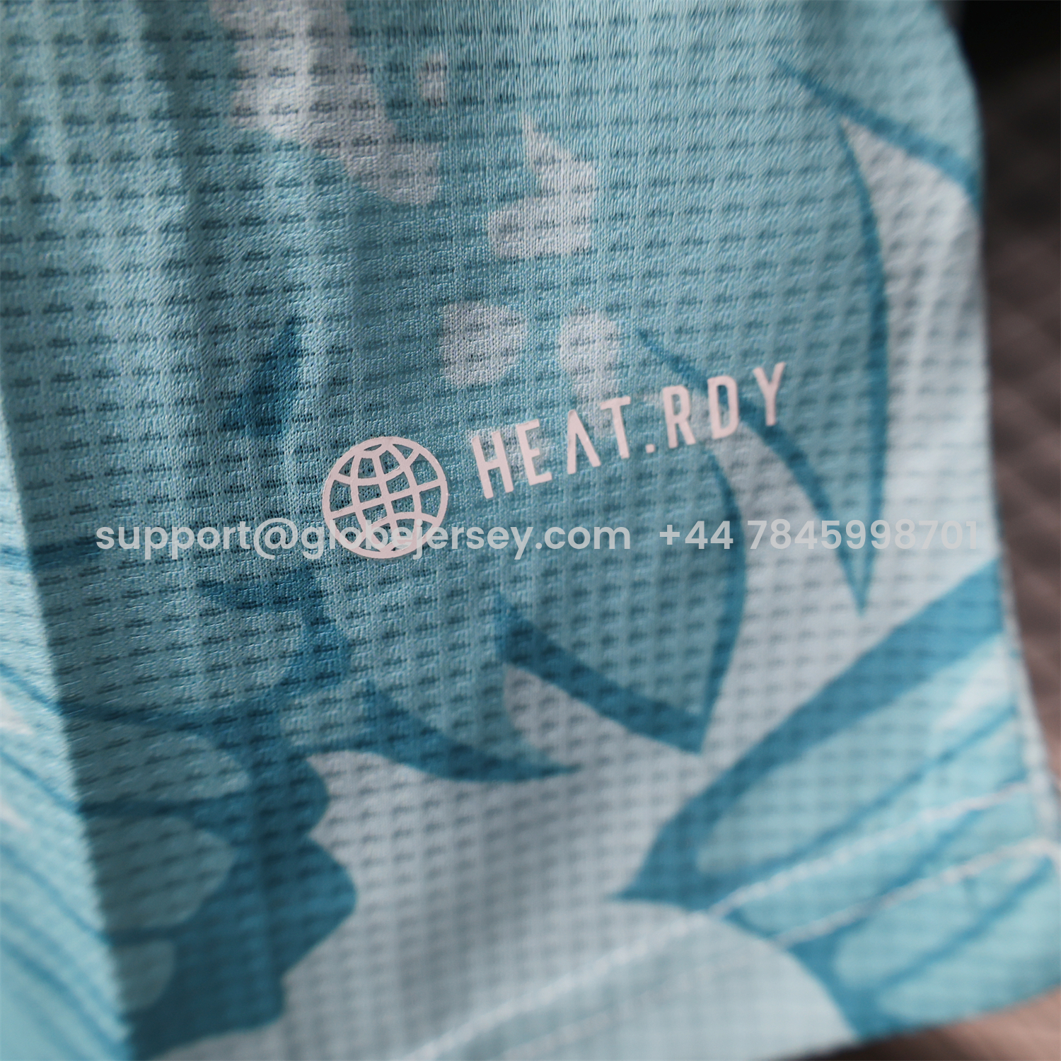 GlobeJersey-Algeria 25-26 Light Blue Flower Pattern Special Edition Jersey - Player Version