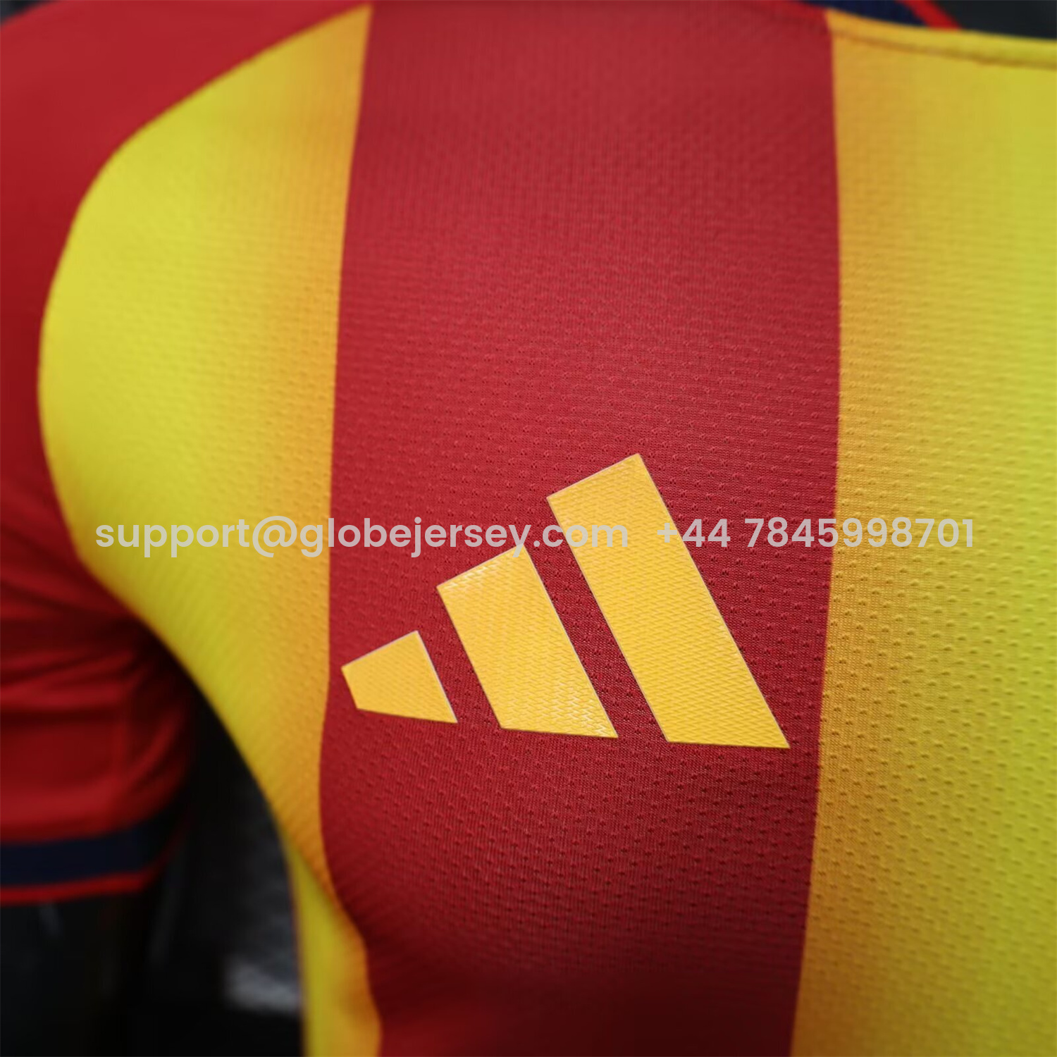 GlobeJersey-Spain 2026 Red And Yellow Stripes Special Jersey - Player Version