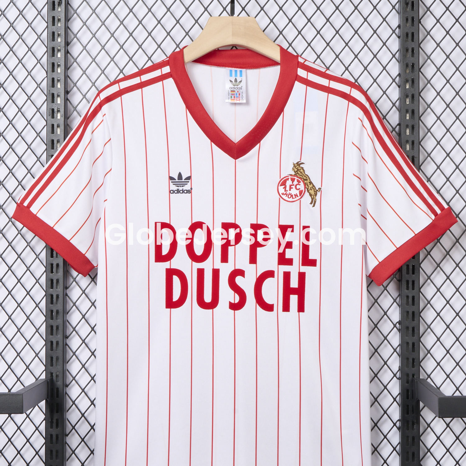 GlobeJersey-Retro 1. FC Köln 1982-83 Home Jersey