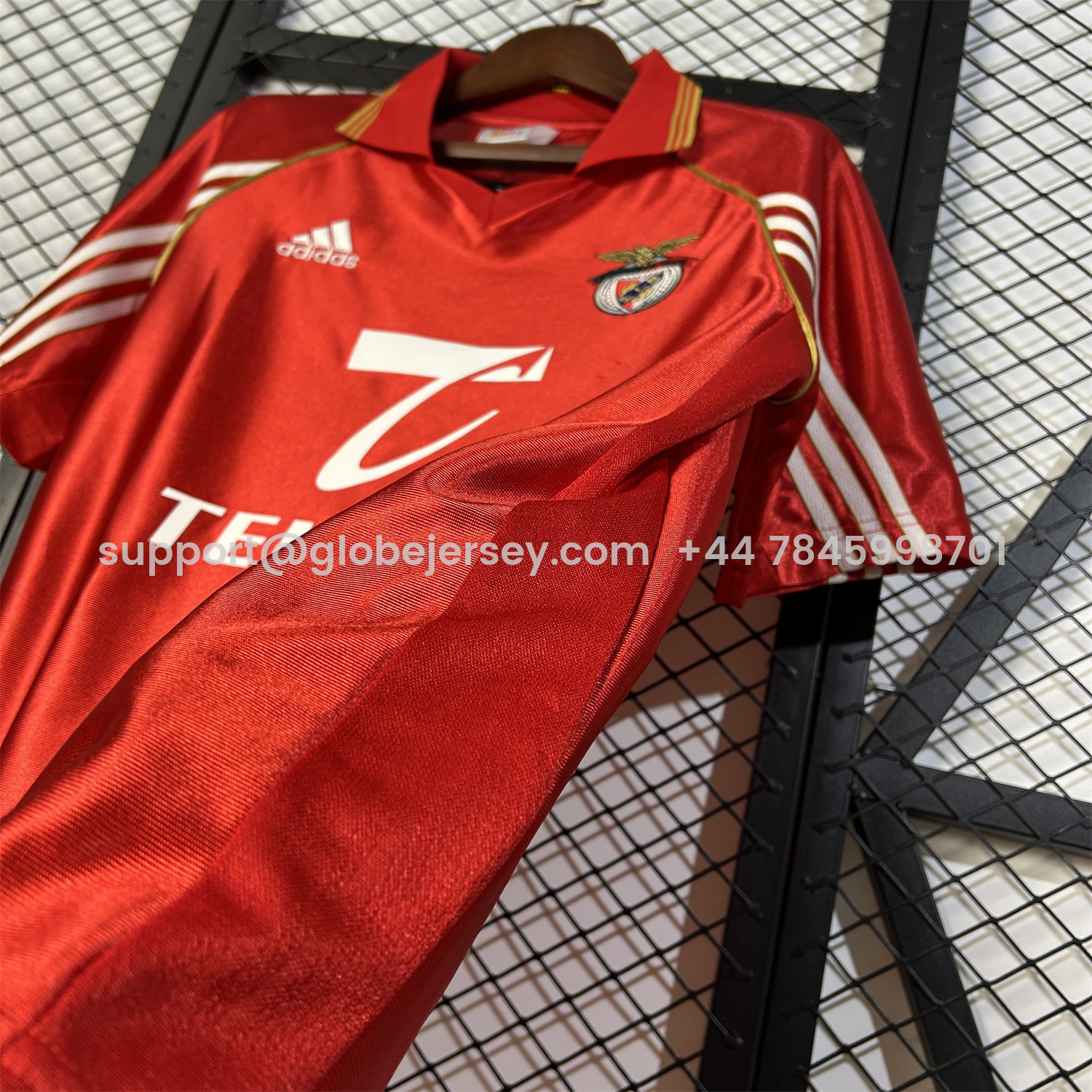 GlobeJersey-Retro Benfica 1998-99 Home Jersey