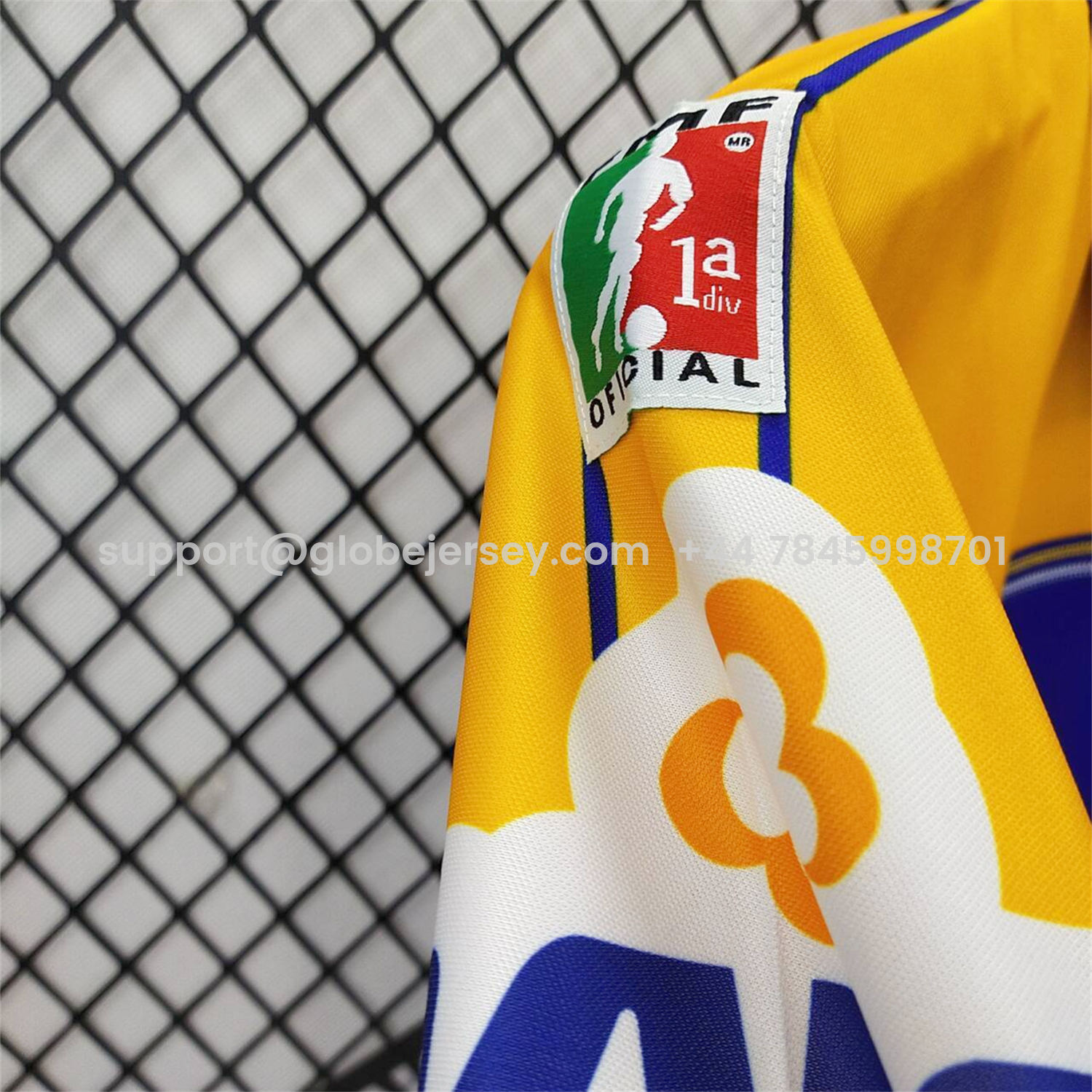 GlobeJersey-Retro Tigres UANL 2000-01 Home Jersey