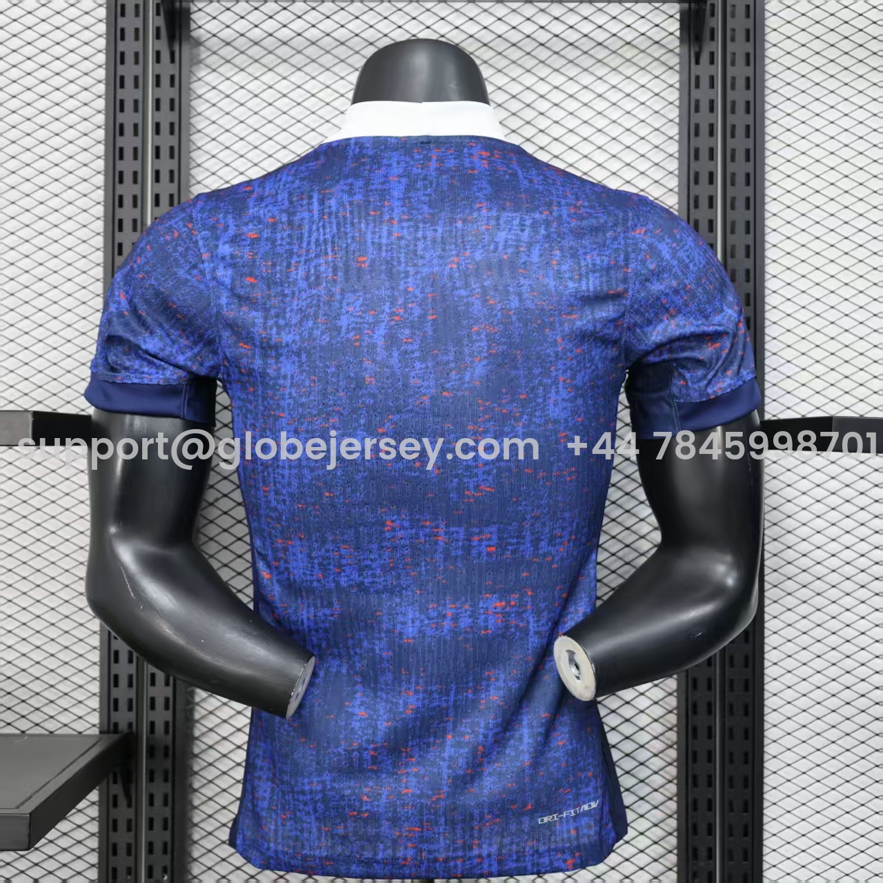 GlobeJersey-France 2025 Women's Team Home Jersey - Men's Player Version