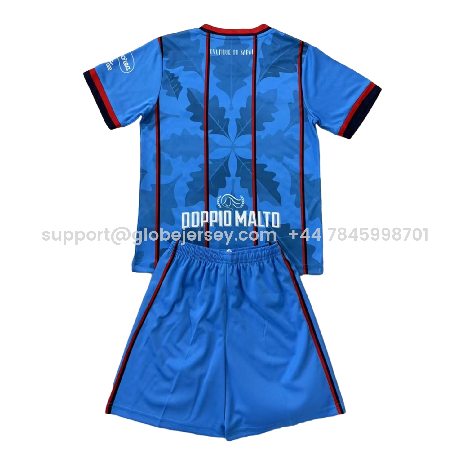 GlobeJersey-Cagliari Calcio 25-26 Third Kids Kit