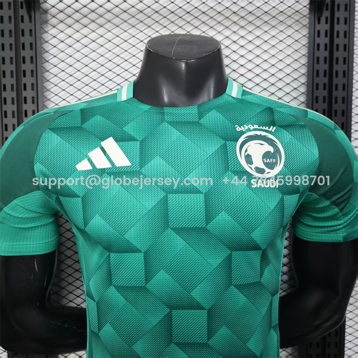 GlobeJersey-Saudi Arabia 2026 Home Green Jersey - Player Version