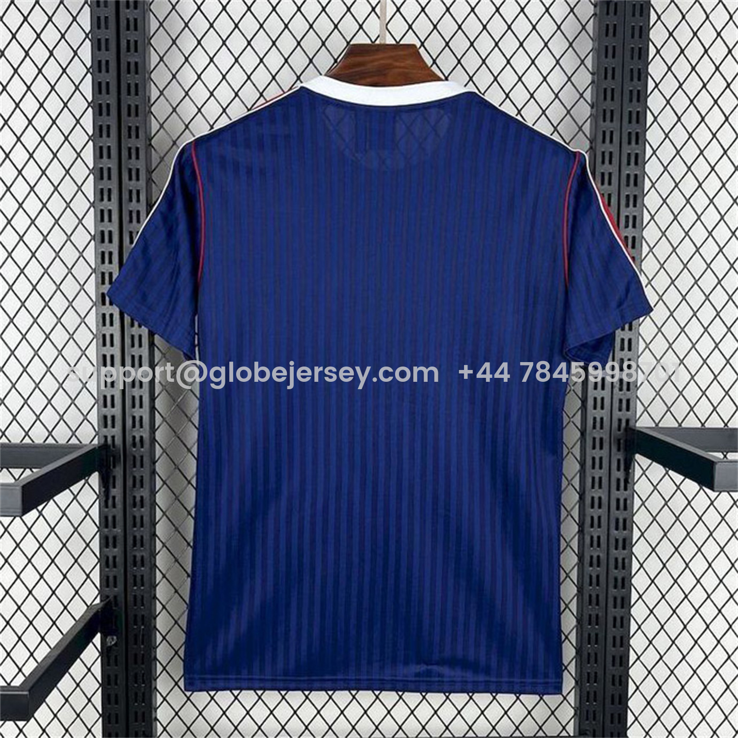 GlobeJersey-Arsenal 25-26 Blue With Red Stripes Special Jersey - Fans Version