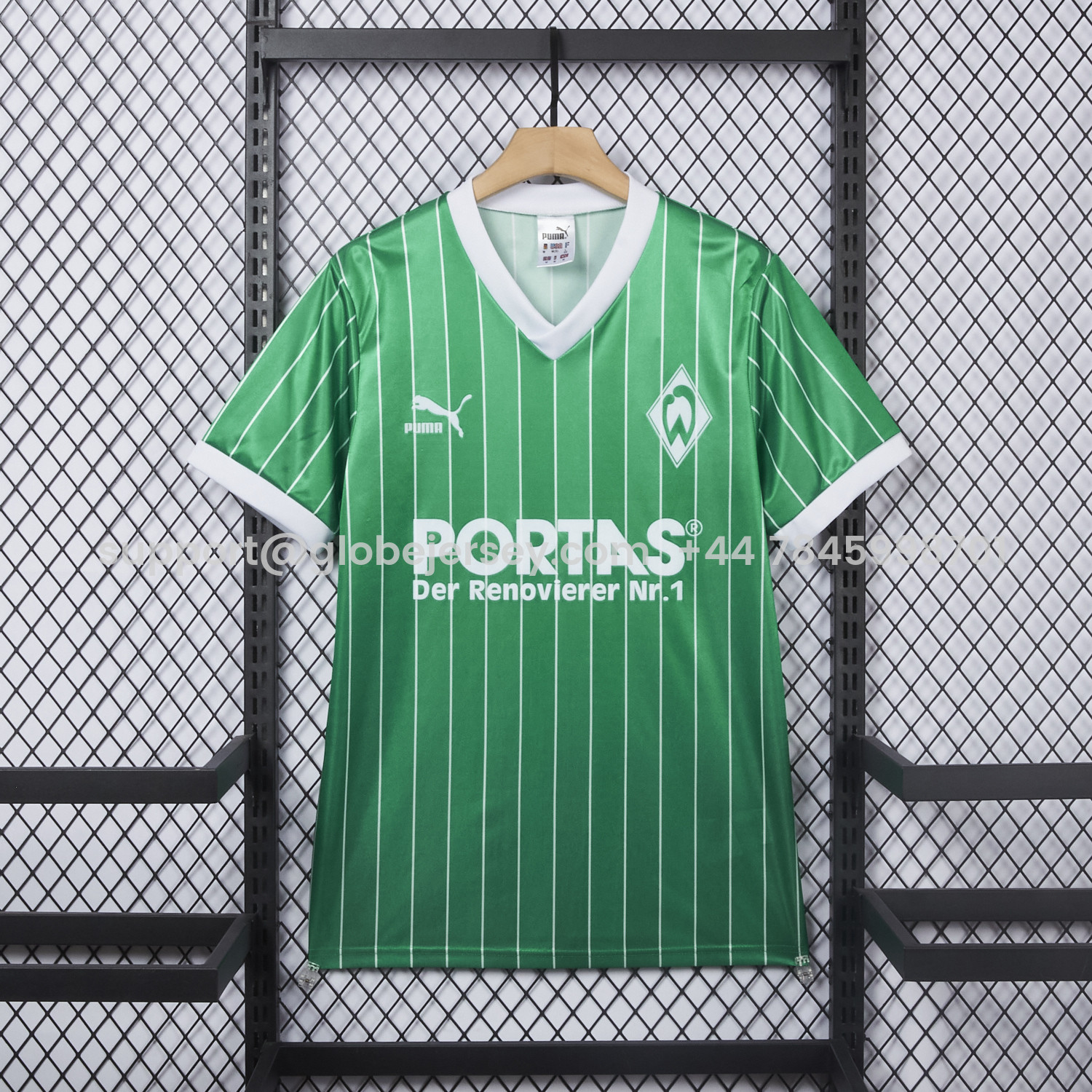 GlobeJersey-Retro Werder Bremen 1987-88 Away Jersey